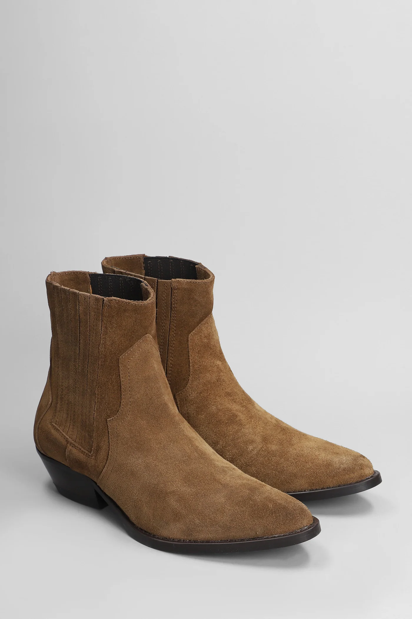 texan Ankle boots in brown suede - Image 2