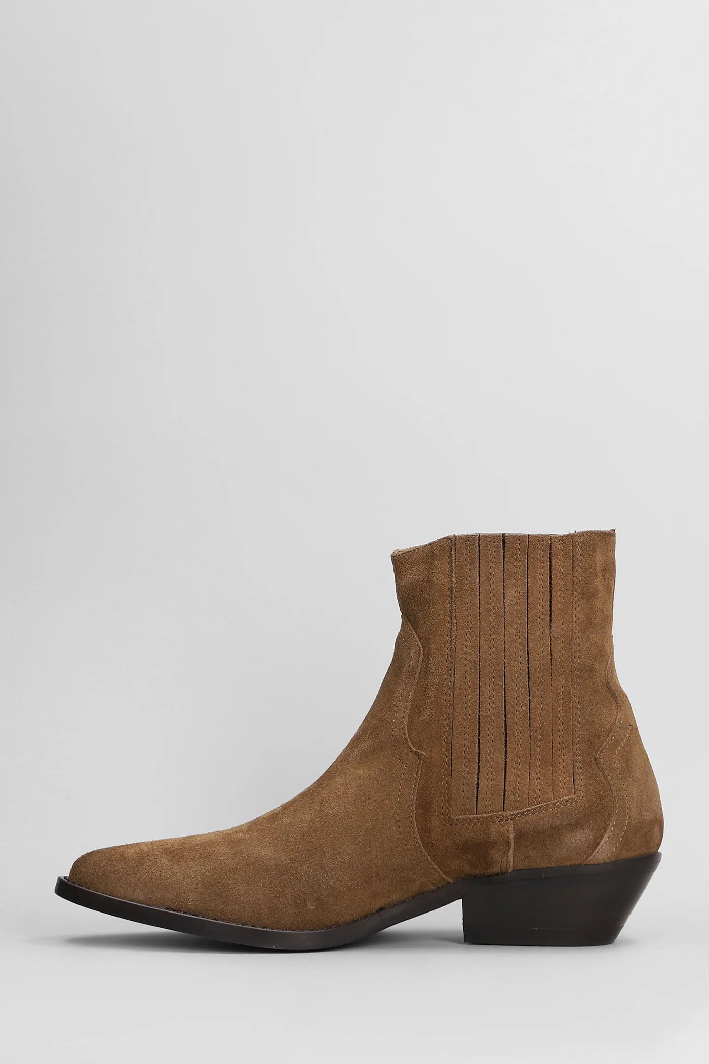 texan Ankle boots in brown suede - Image 3