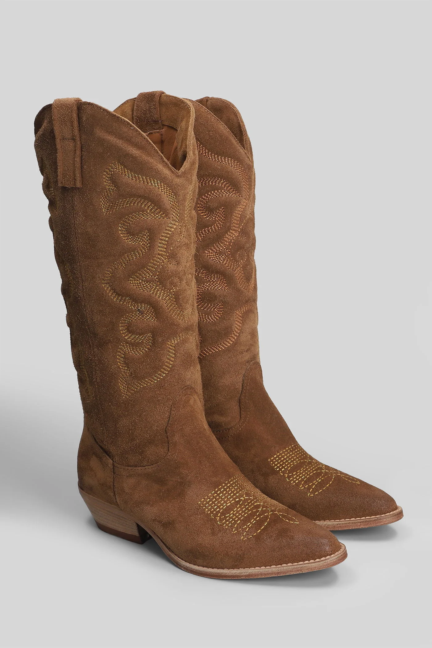 texan boots in leather color suede - Image 2