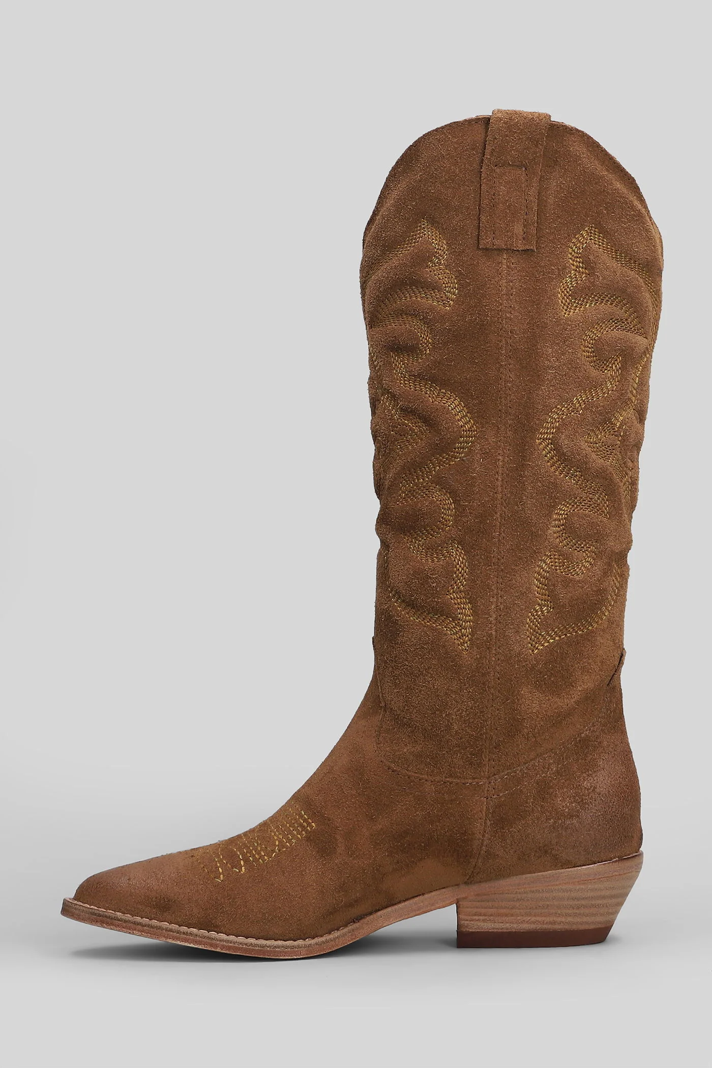 texan boots in leather color suede - Image 3