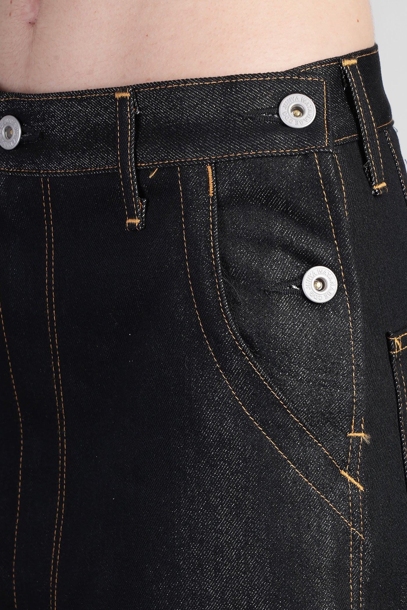 Jeans in black cotton - Image 5