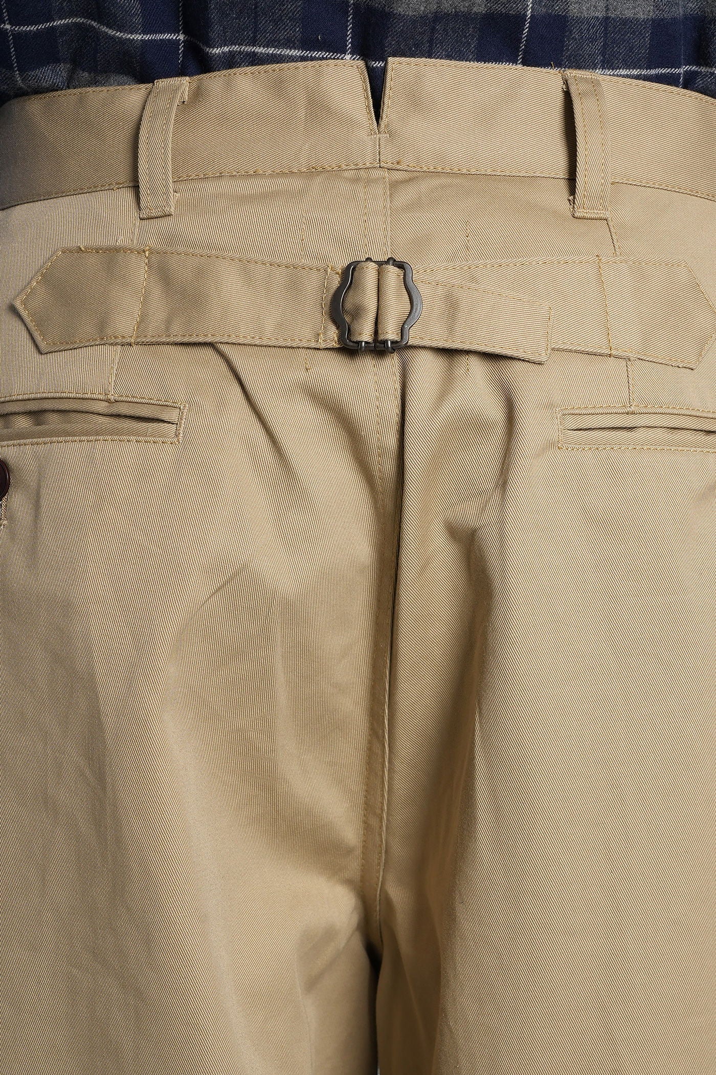Pants in beige cotton - Image 5