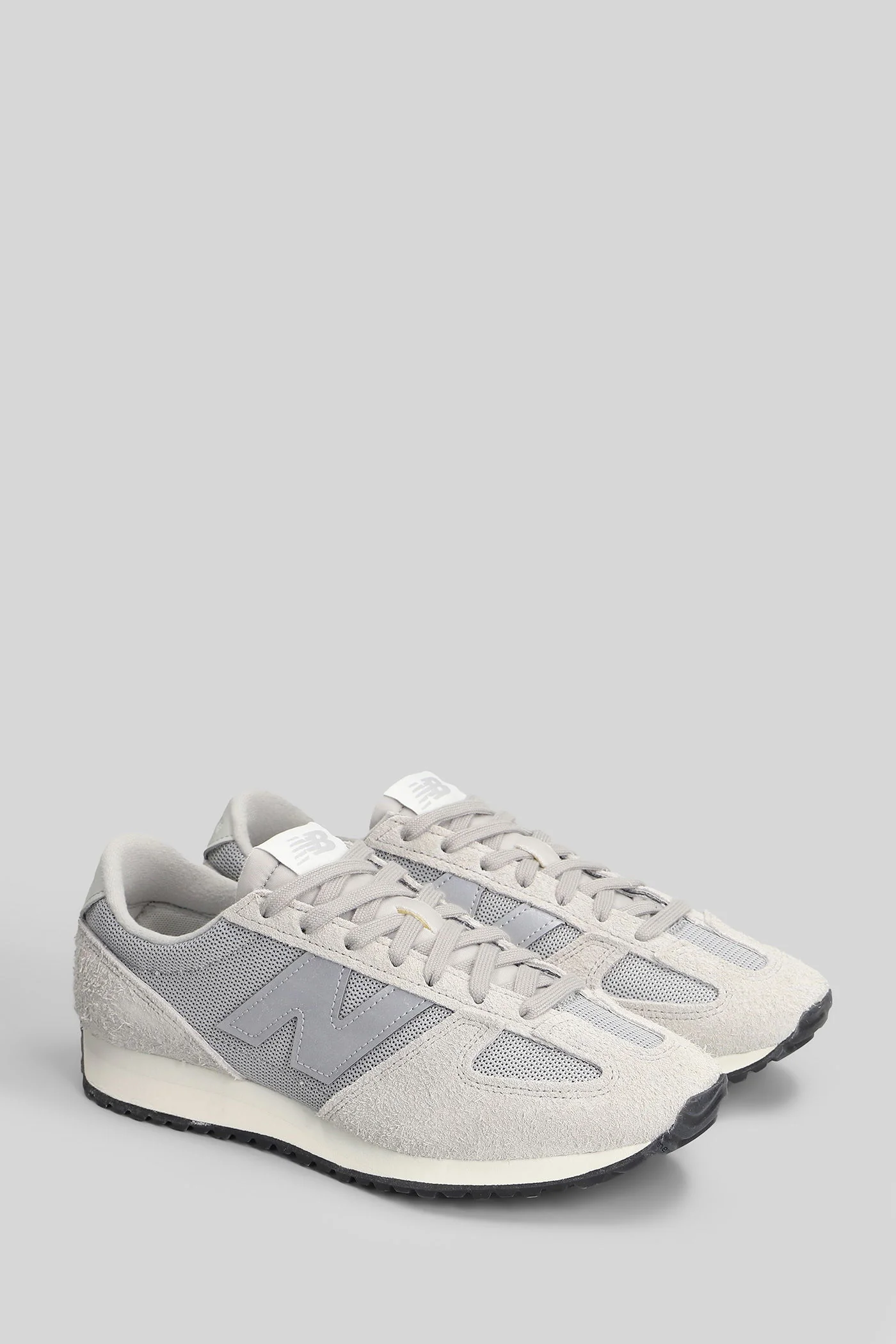 471 Sneakers in grey Suede and fabric - Image 2