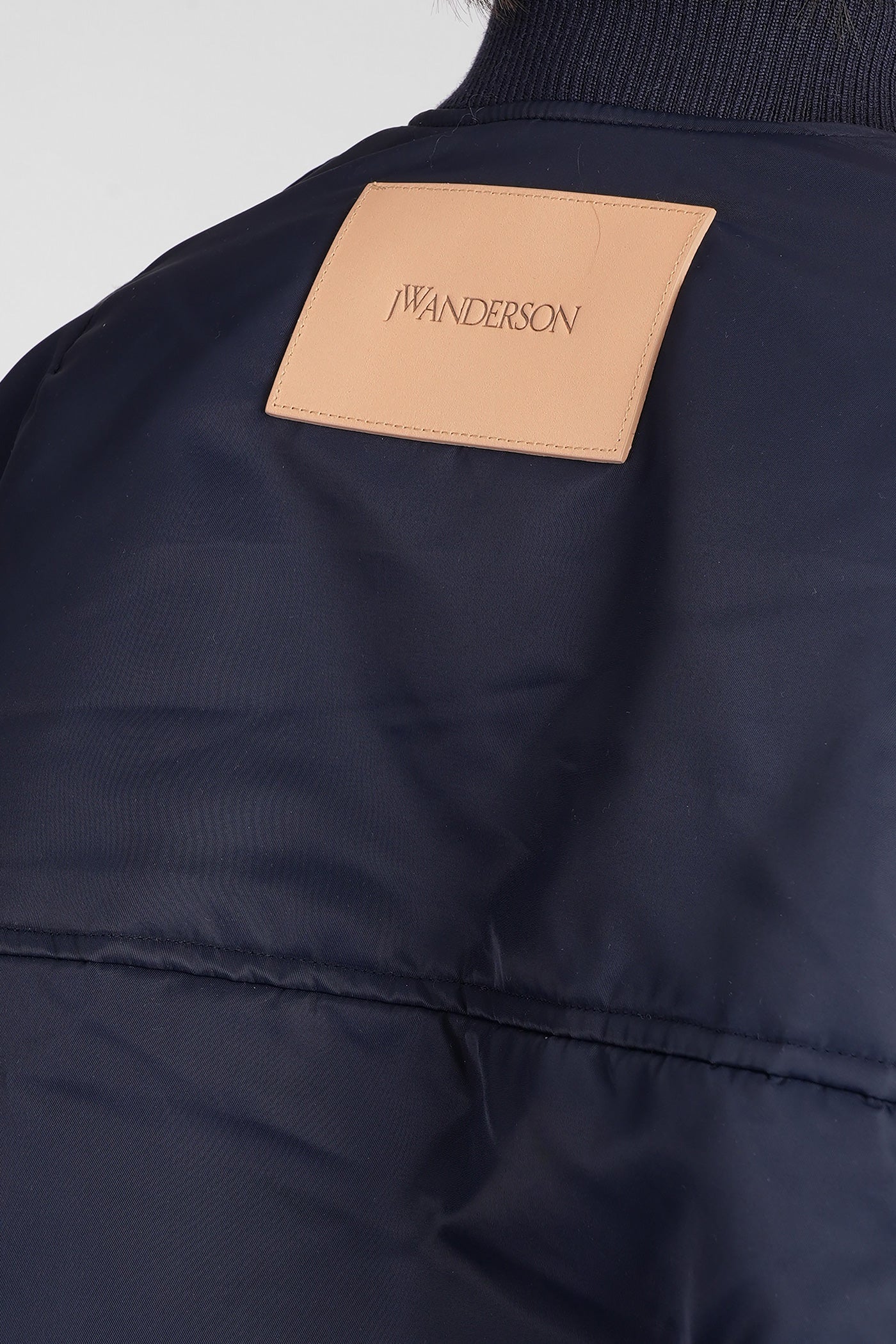 Bomber Jacket in blue nylon - Image 5