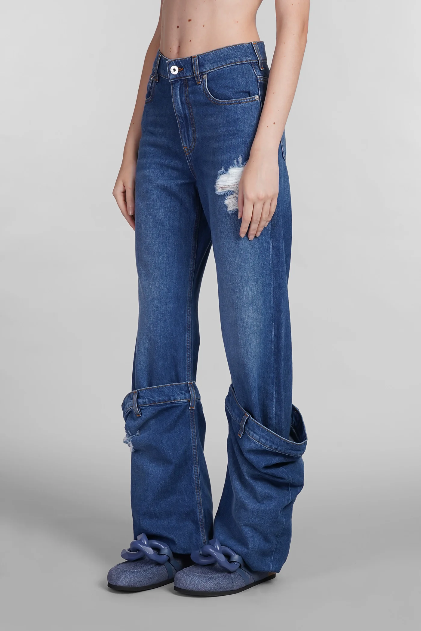 Jeans in blue denim - Image 4