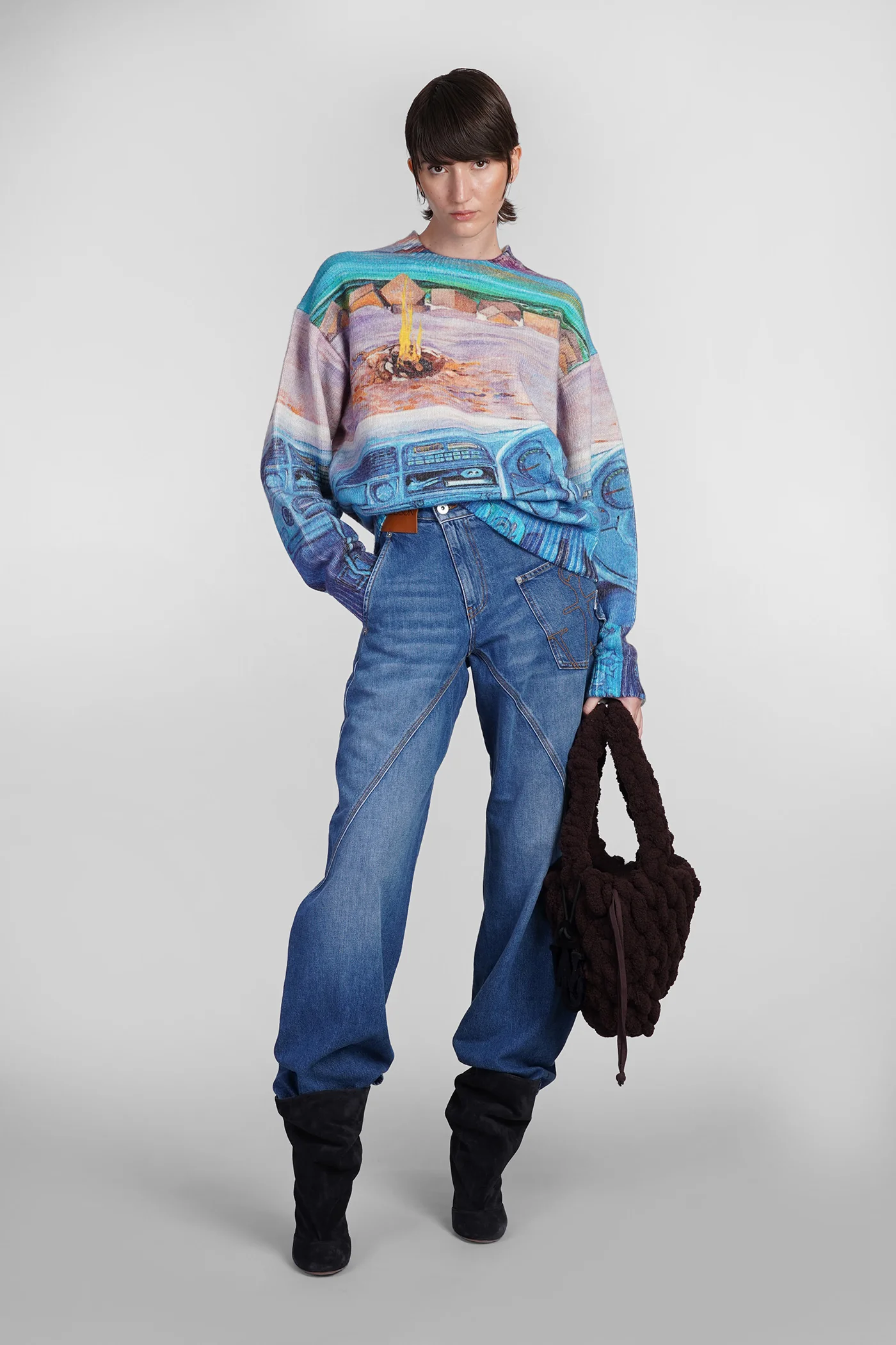 Knitwear in multicolor wool - Image 2