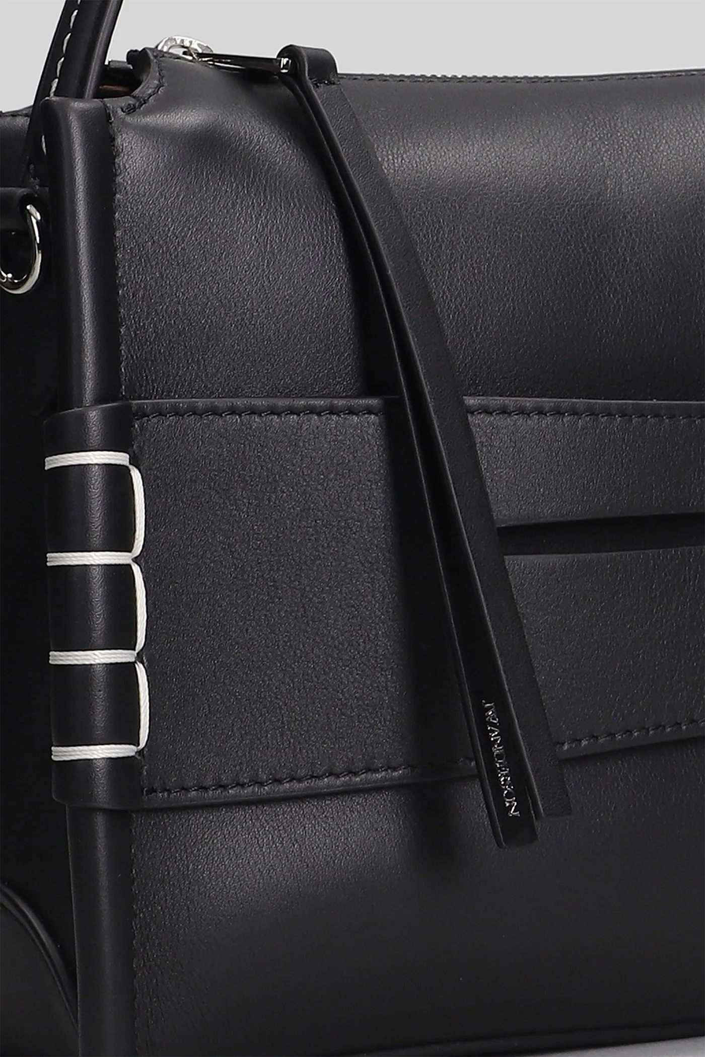 Loafer bag Shoulder bag in black leather - Image 4