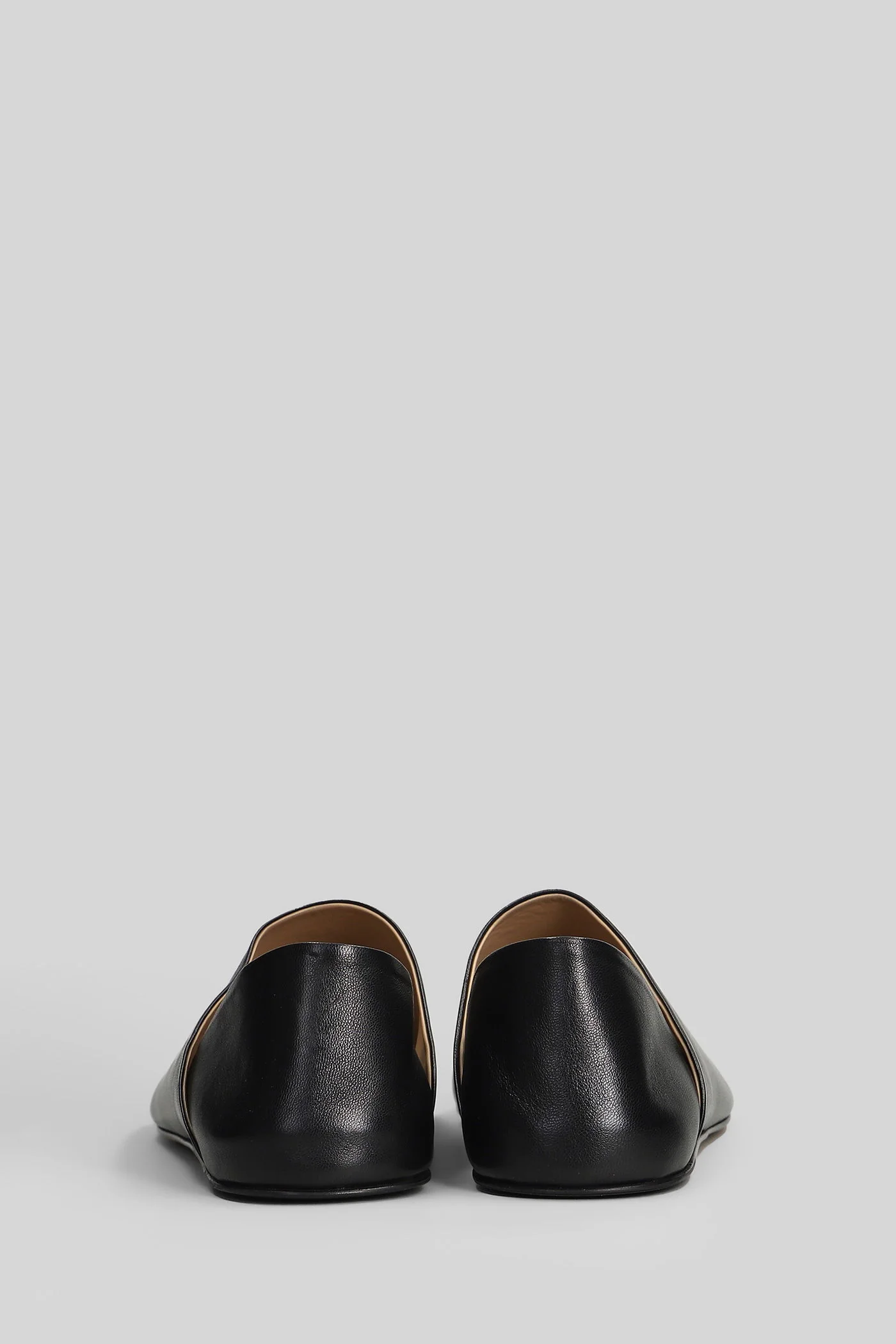 Loafers in black leather - Image 4