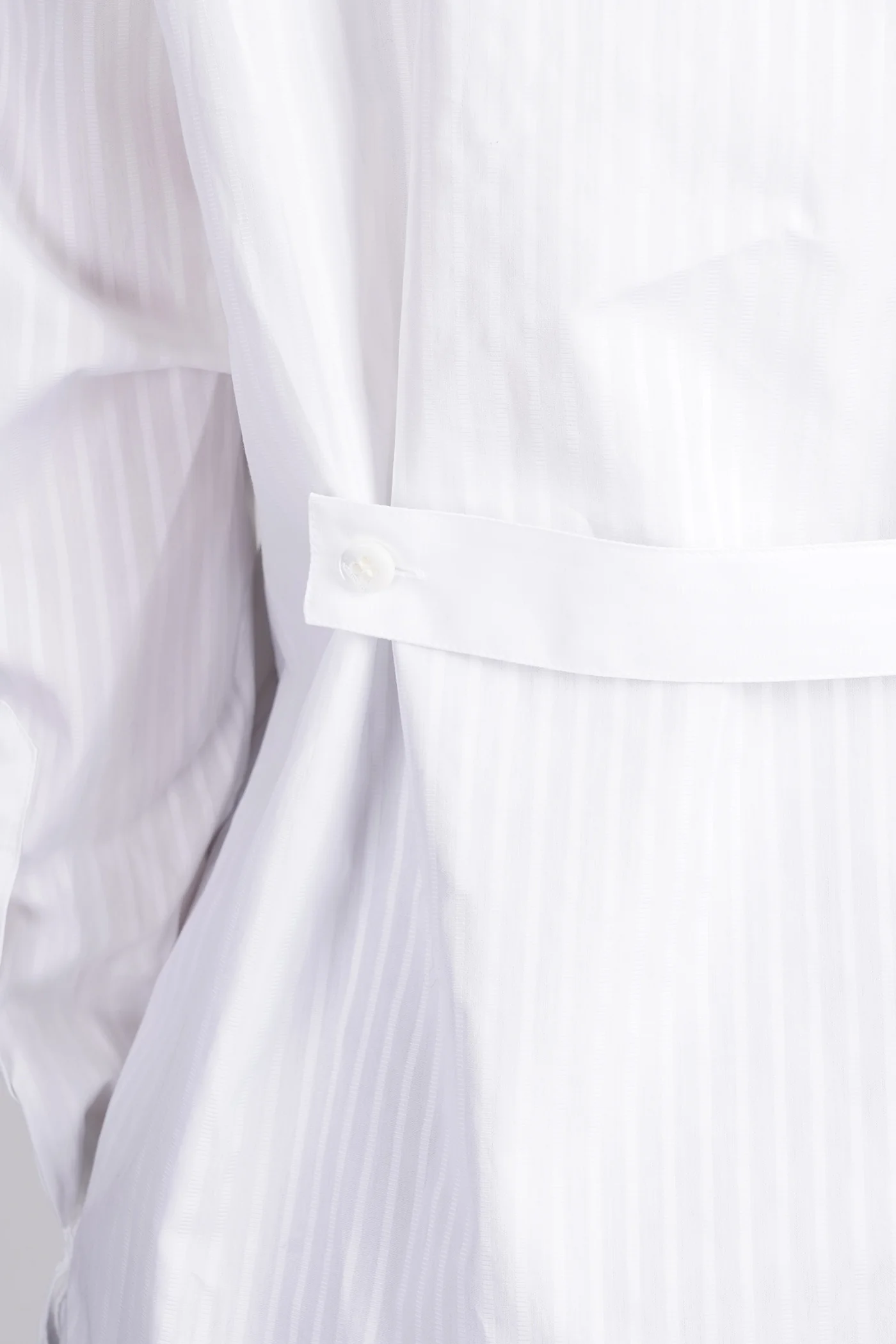 Shirt in white cotton - Image 5