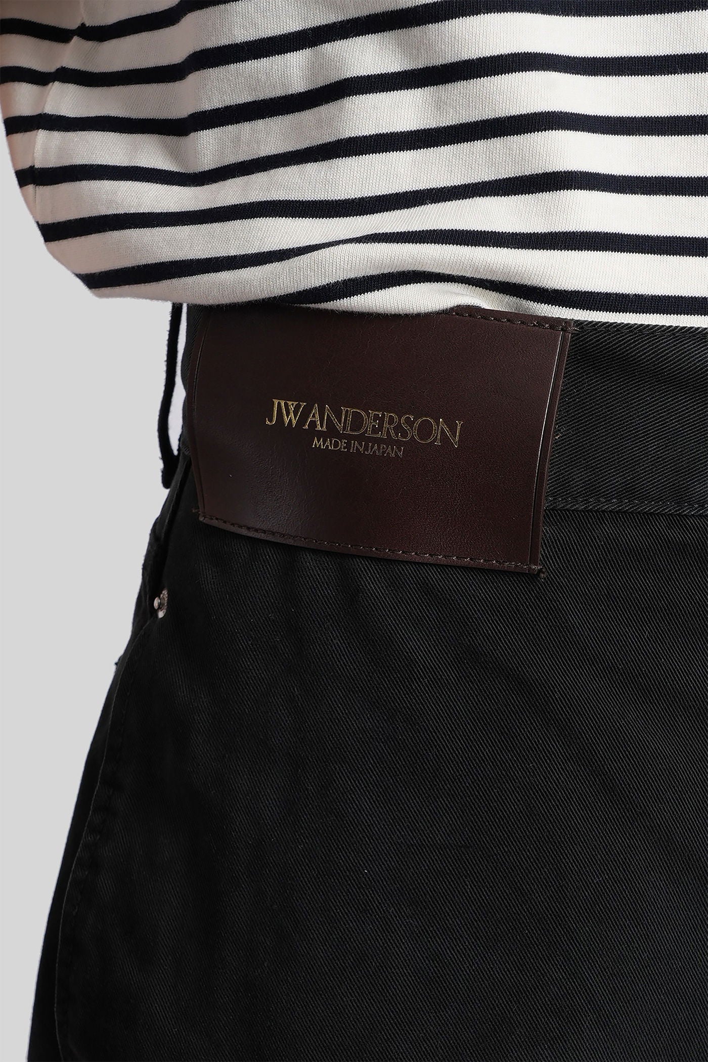 Shorts in black cotton - Image 5