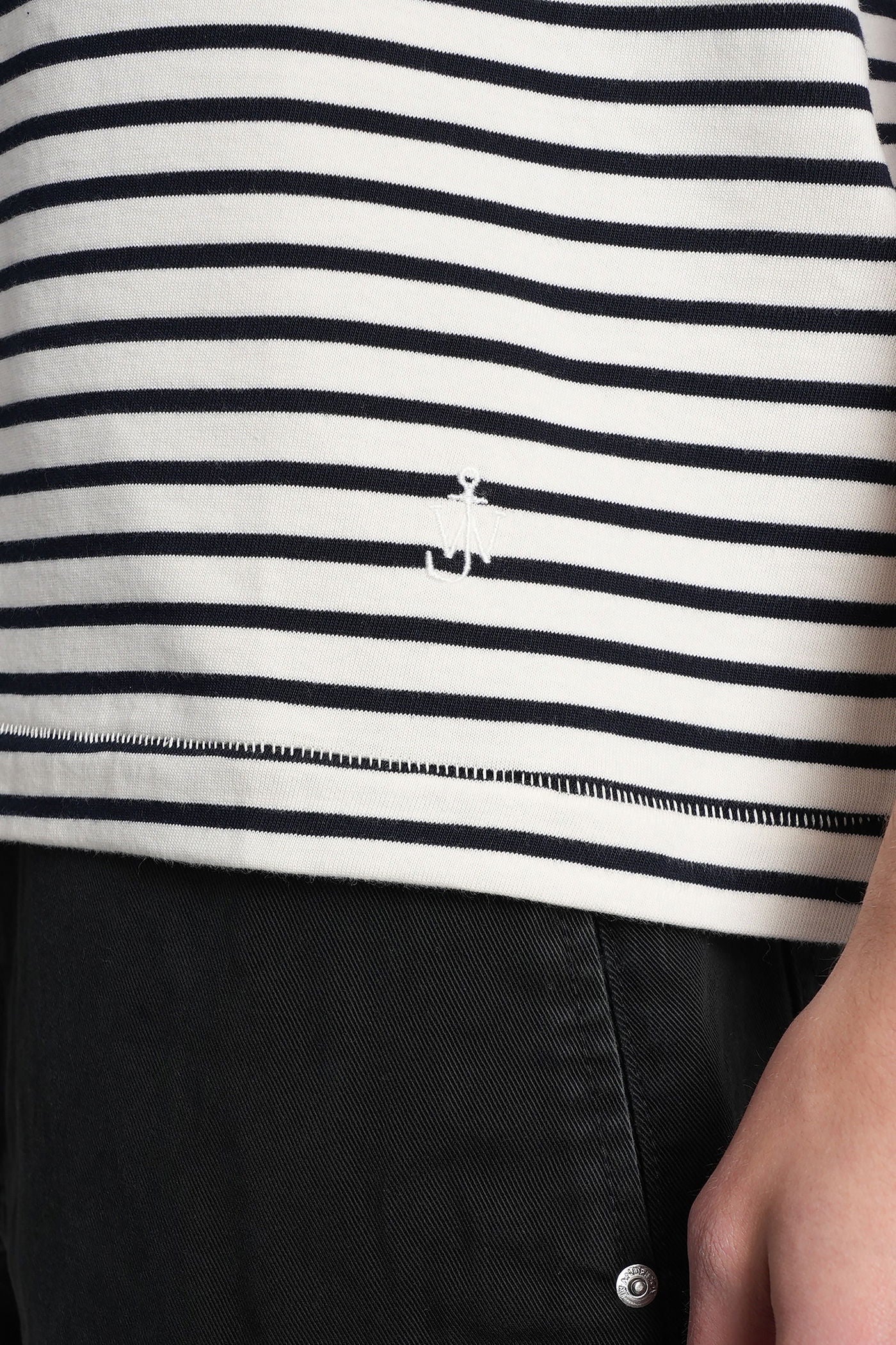 T-Shirt in white cotton - Image 5