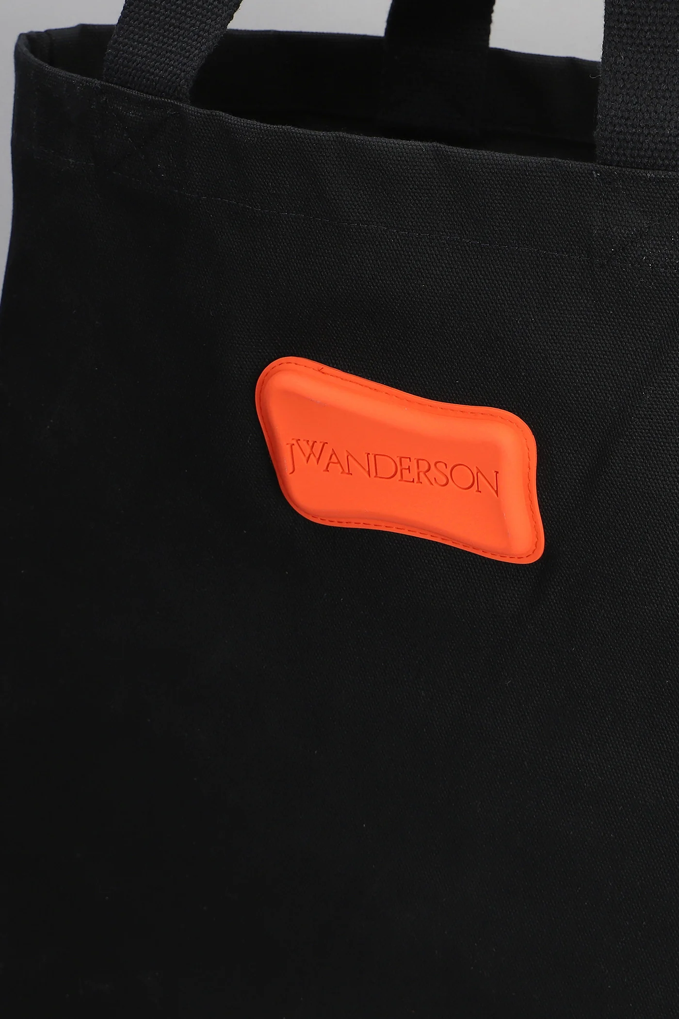 Tote in black cotton - Image 4