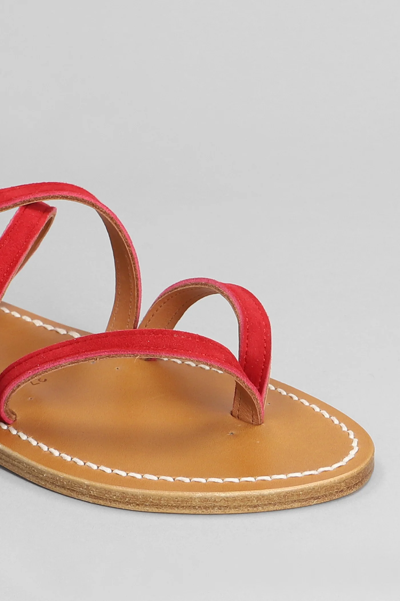 Epicure f Flats in fuxia suede - Image 5
