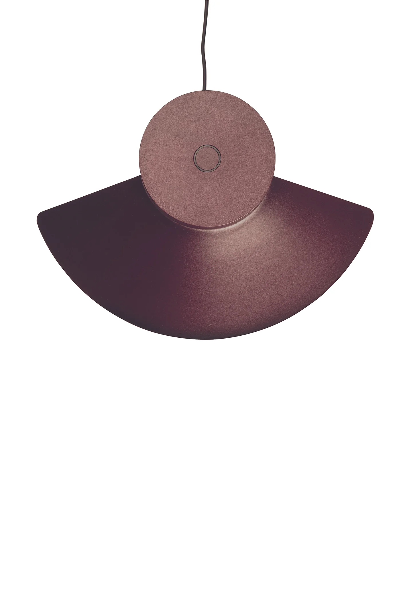Lamp in red synthetic fibers - Image 3