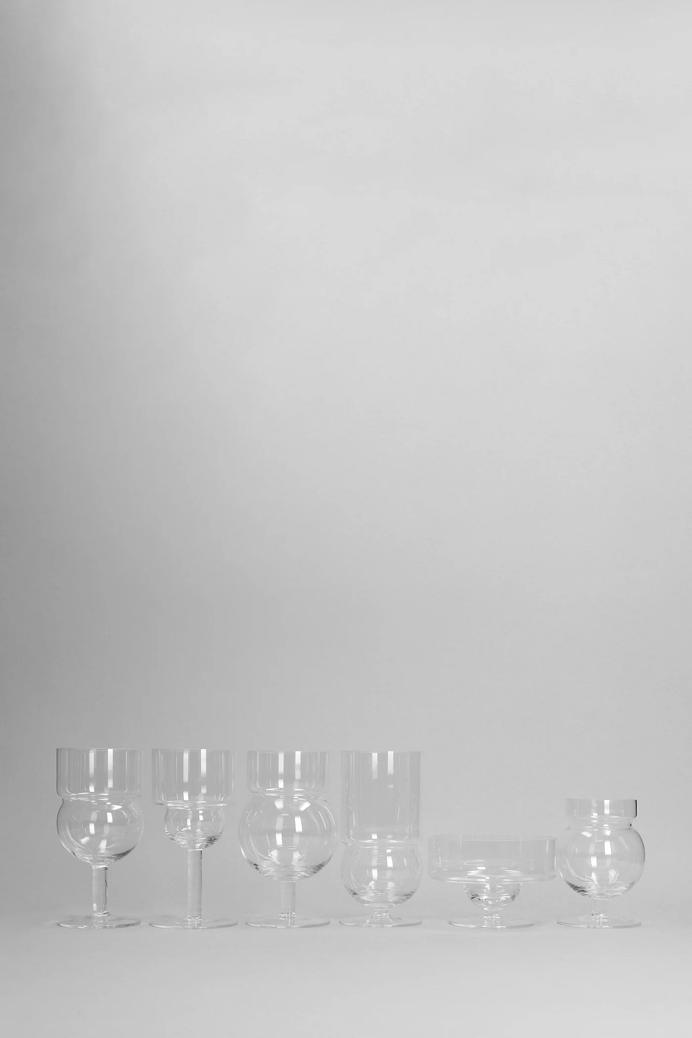Sferico 2 glass in transparent glass - Image 2