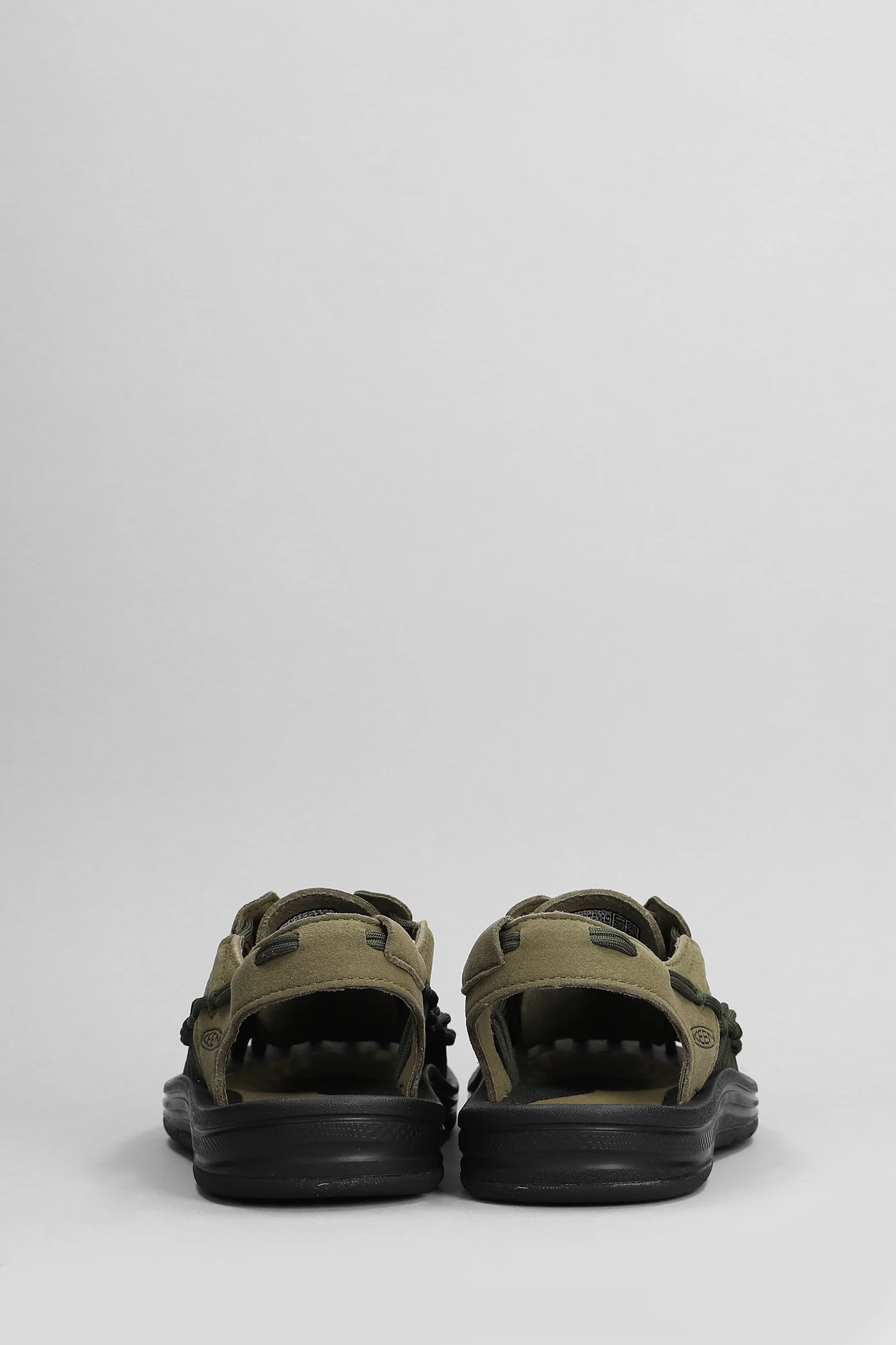 Uneek-M Sneakers in green Suede and fabric - Image 4