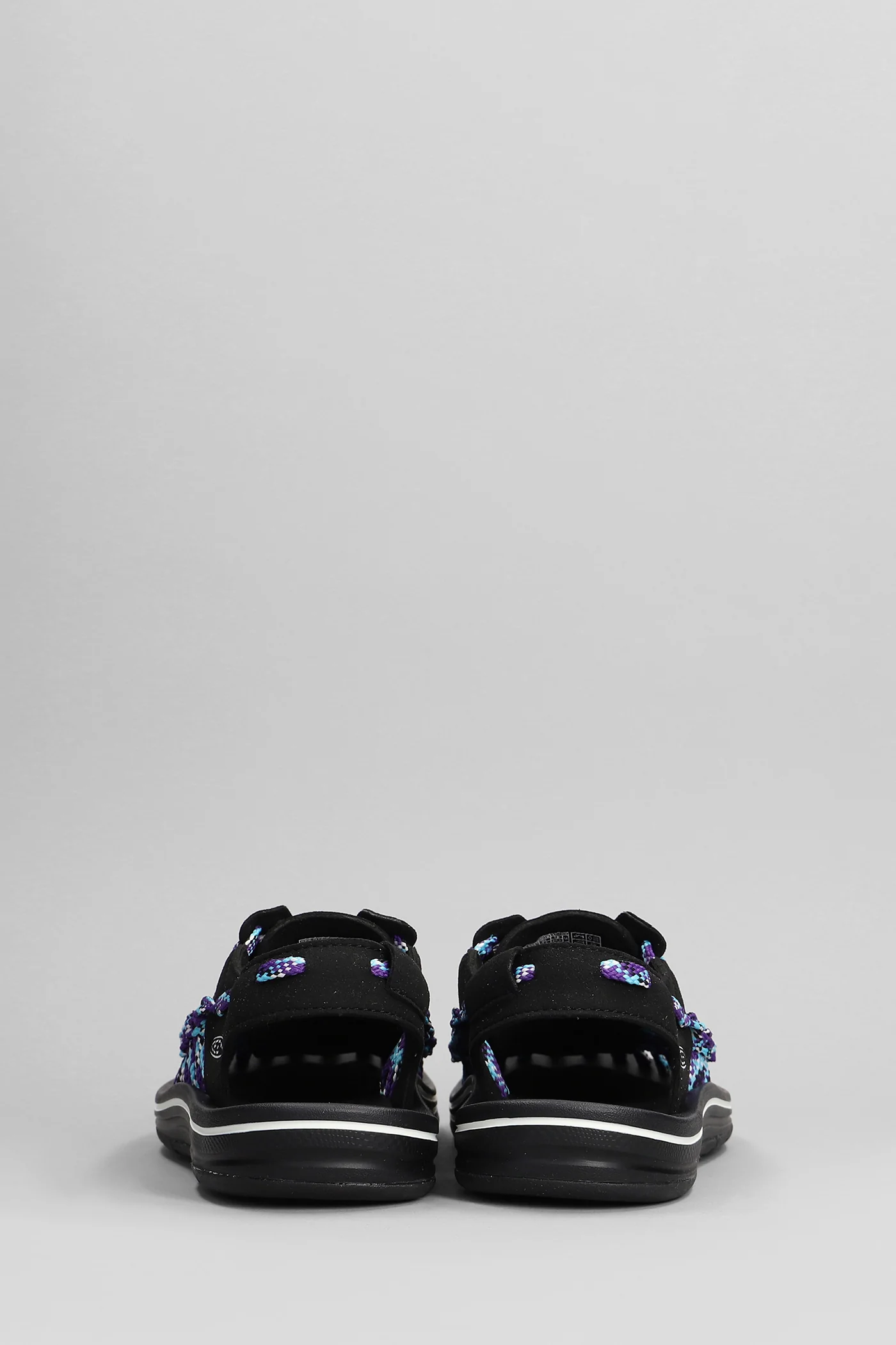 Uneek Sneakers in black fabric - Image 4