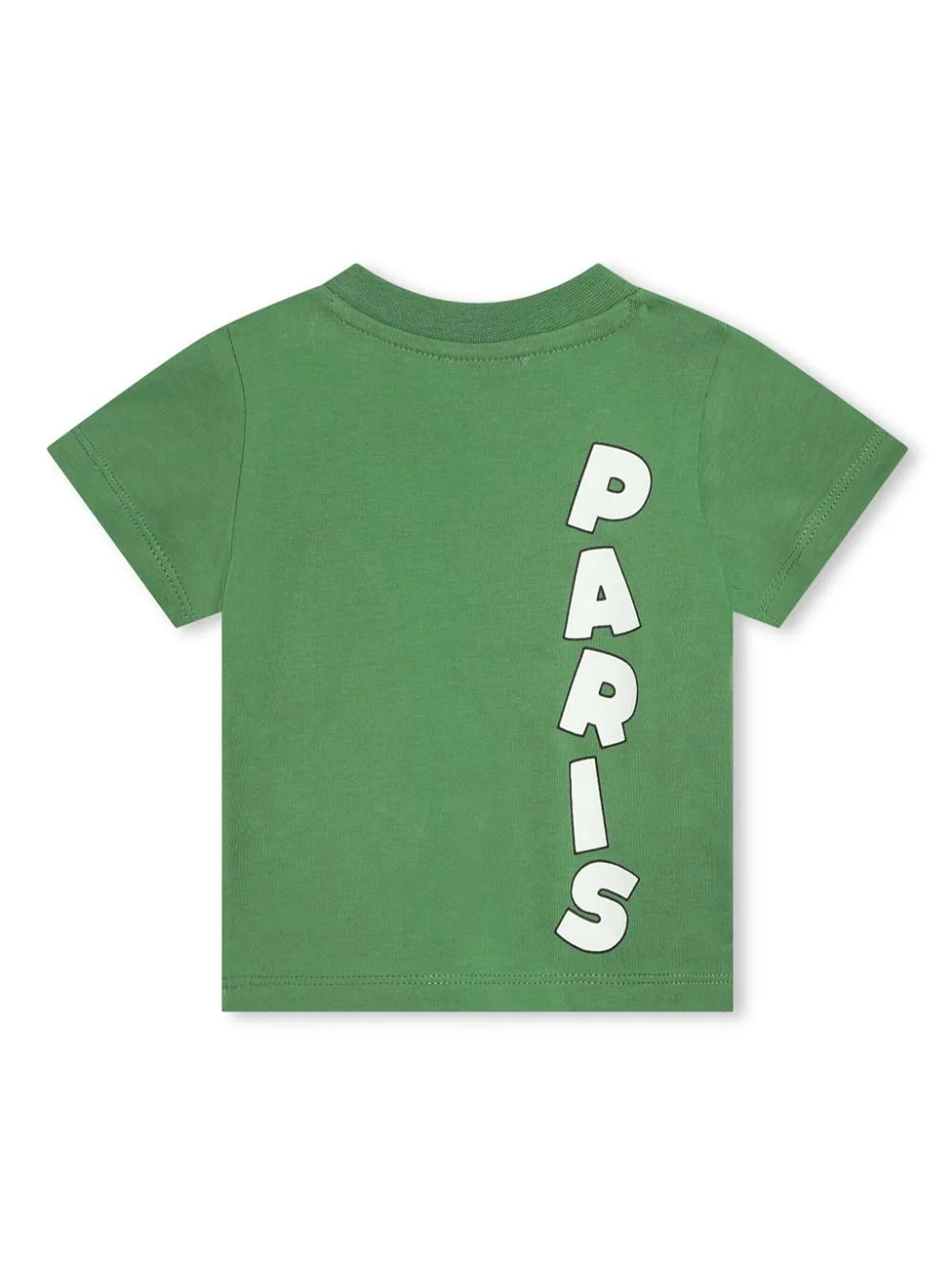 T-Shirt in green cotton - Image 2