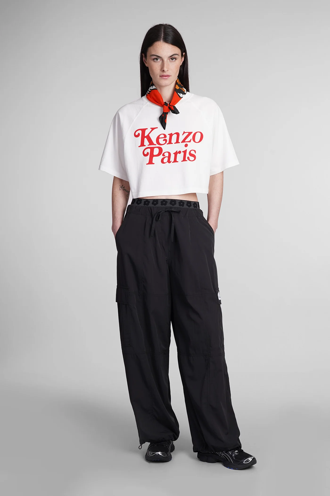 T-Shirt in white cotton - Image 2