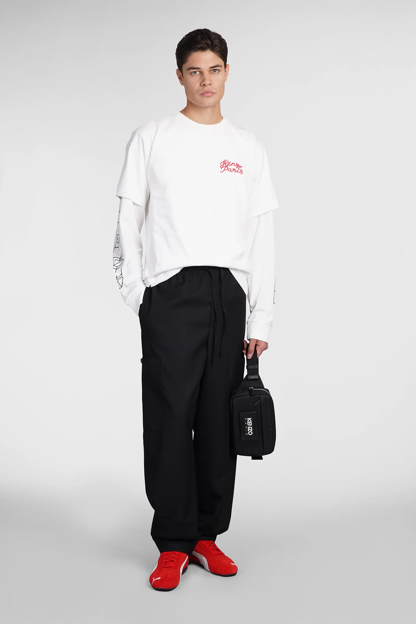 T-Shirt in white cotton - Image 2