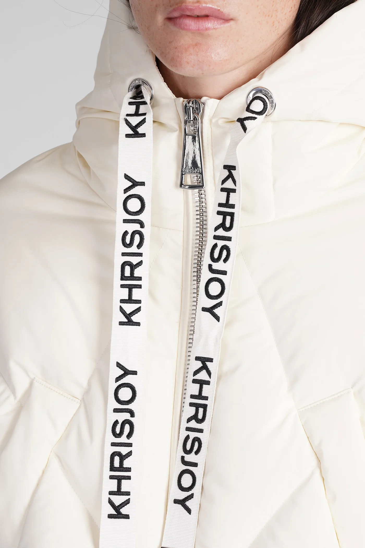 puffer in beige polyester - Image 5