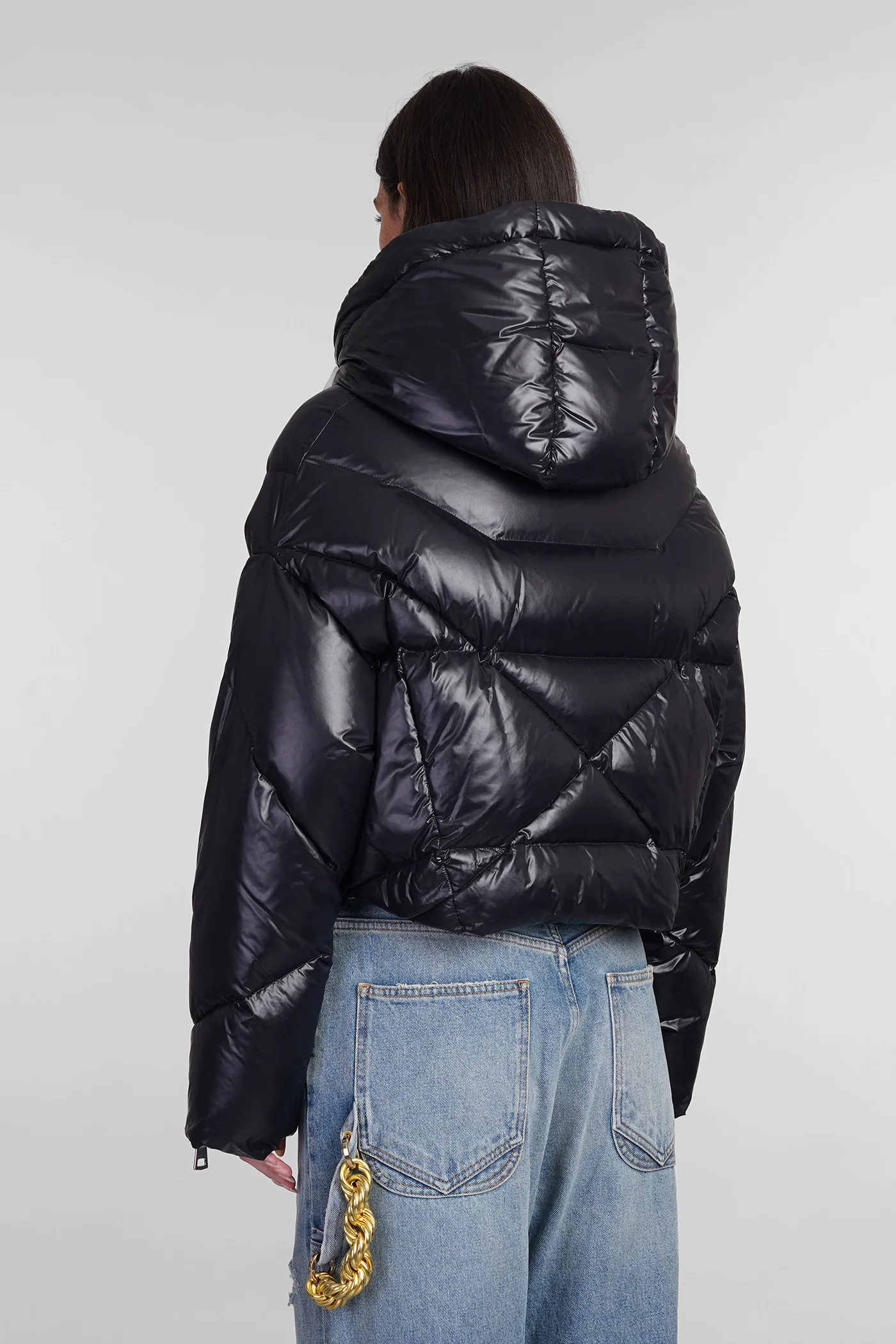 puffer in black polyamide - Image 3