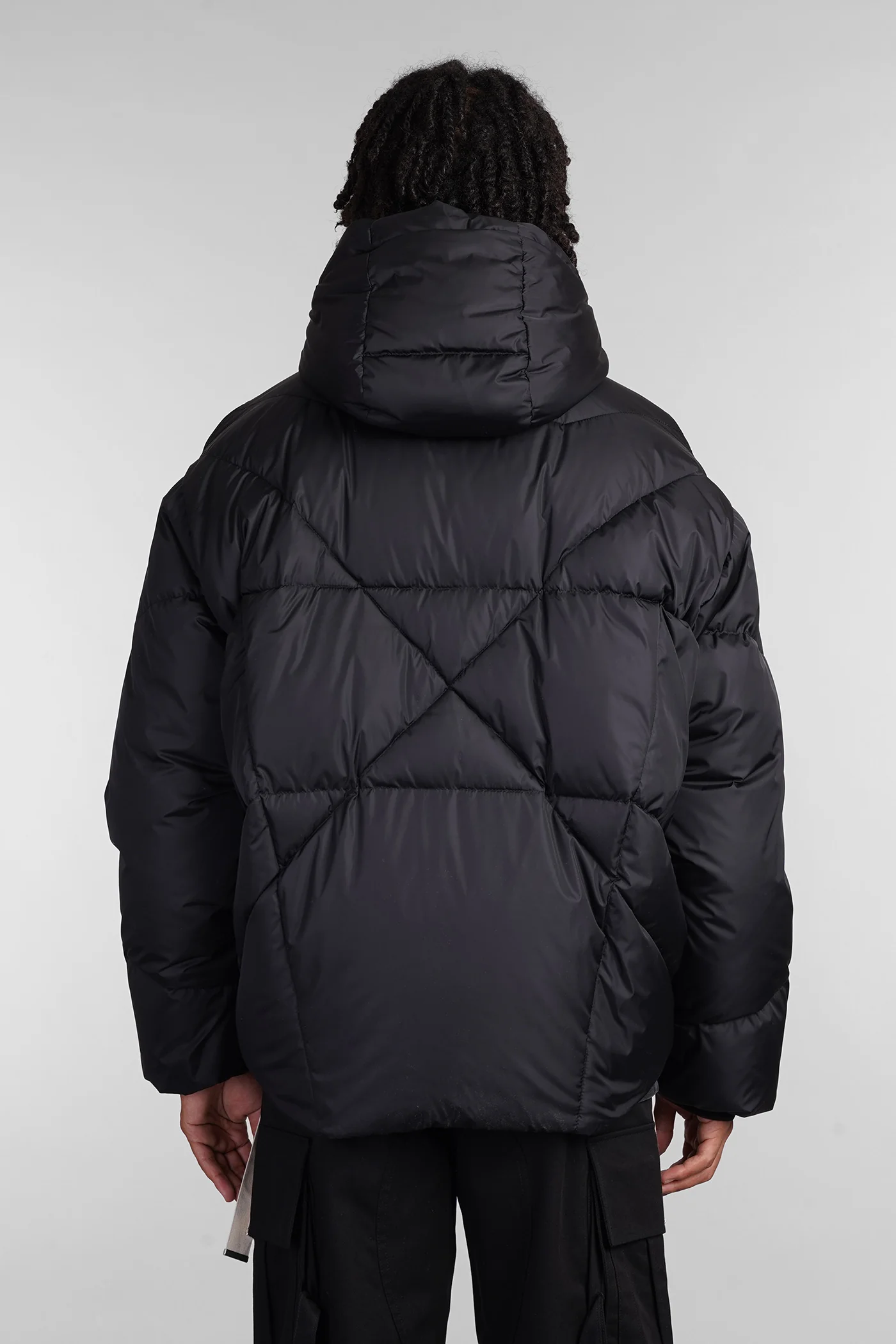 puffer in black polyamide - Image 3