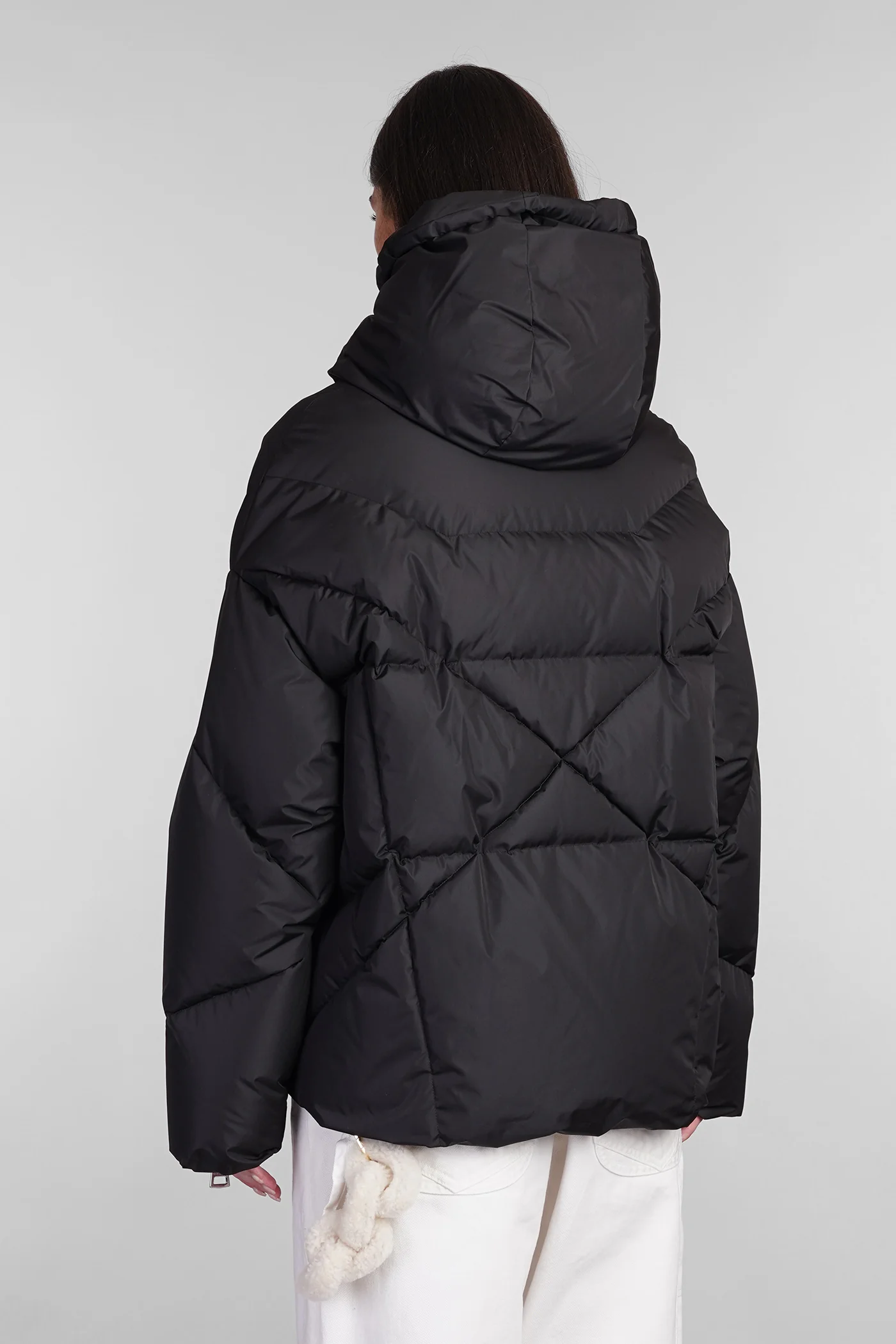 puffer in black polyester - Image 3