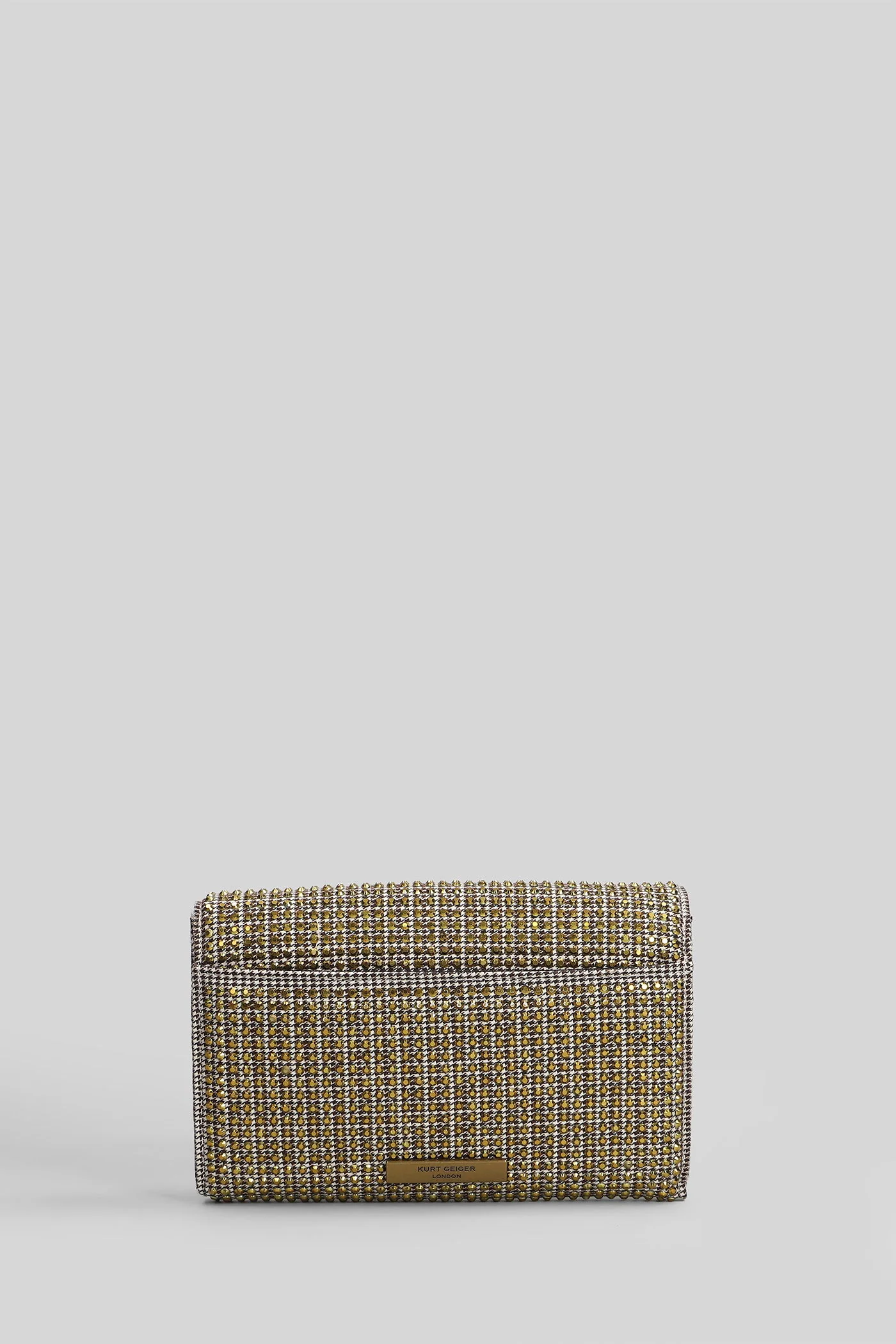Kensington Chain Shoulder bag in beige leather - Image 3