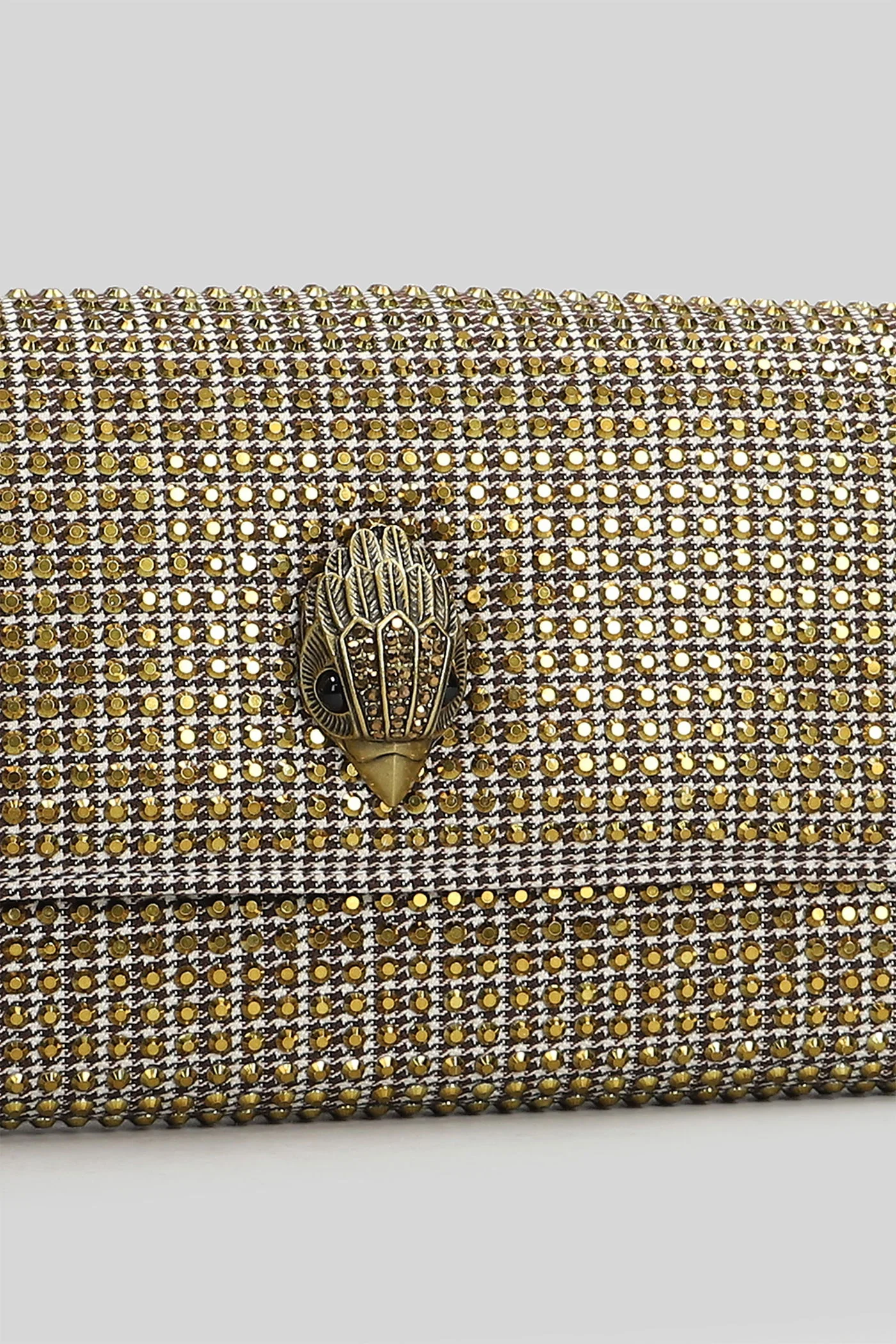 Kensington Chain Shoulder bag in beige leather - Image 4