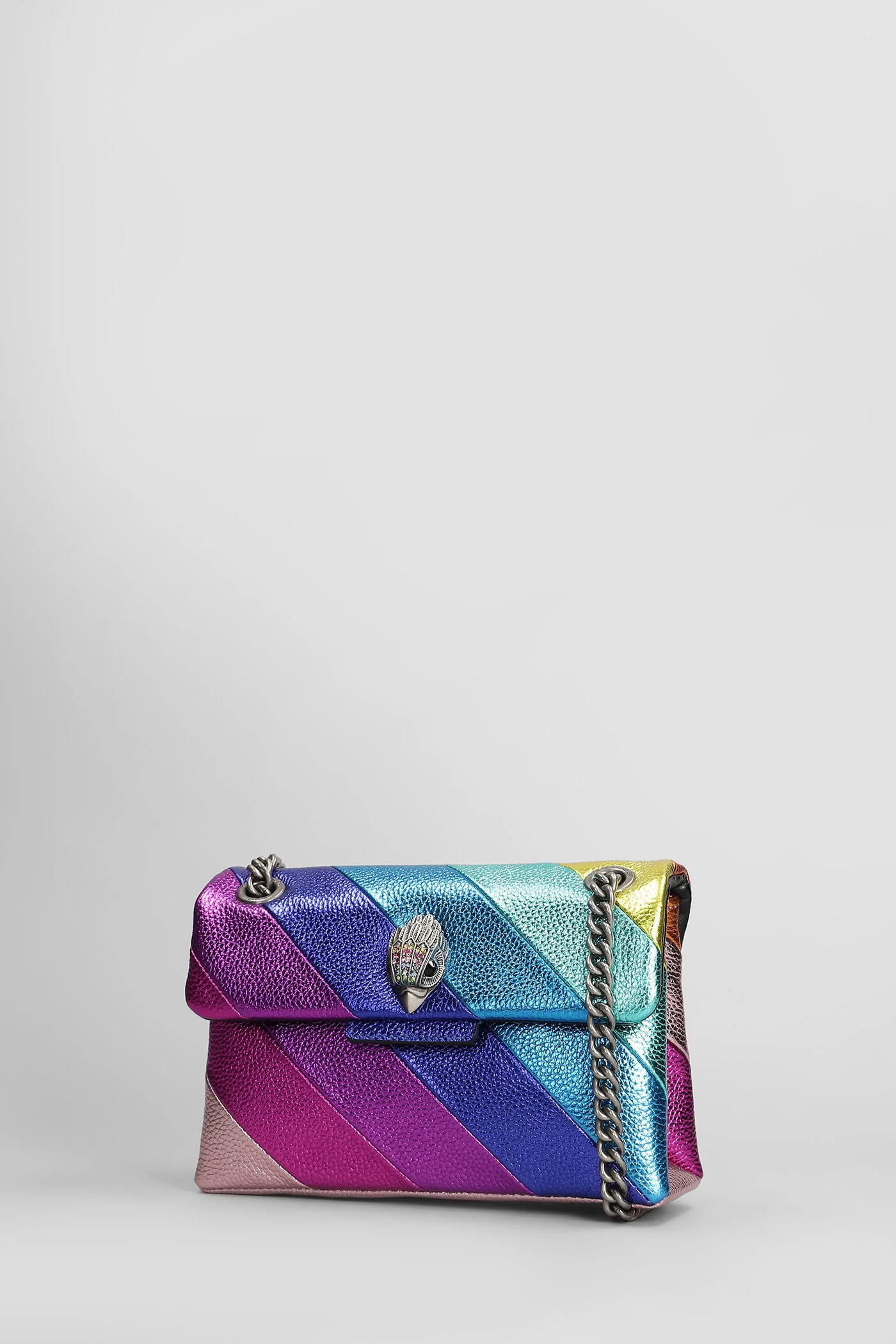 Mini Kensigton S Shoulder bag in multicolor leather - Image 2