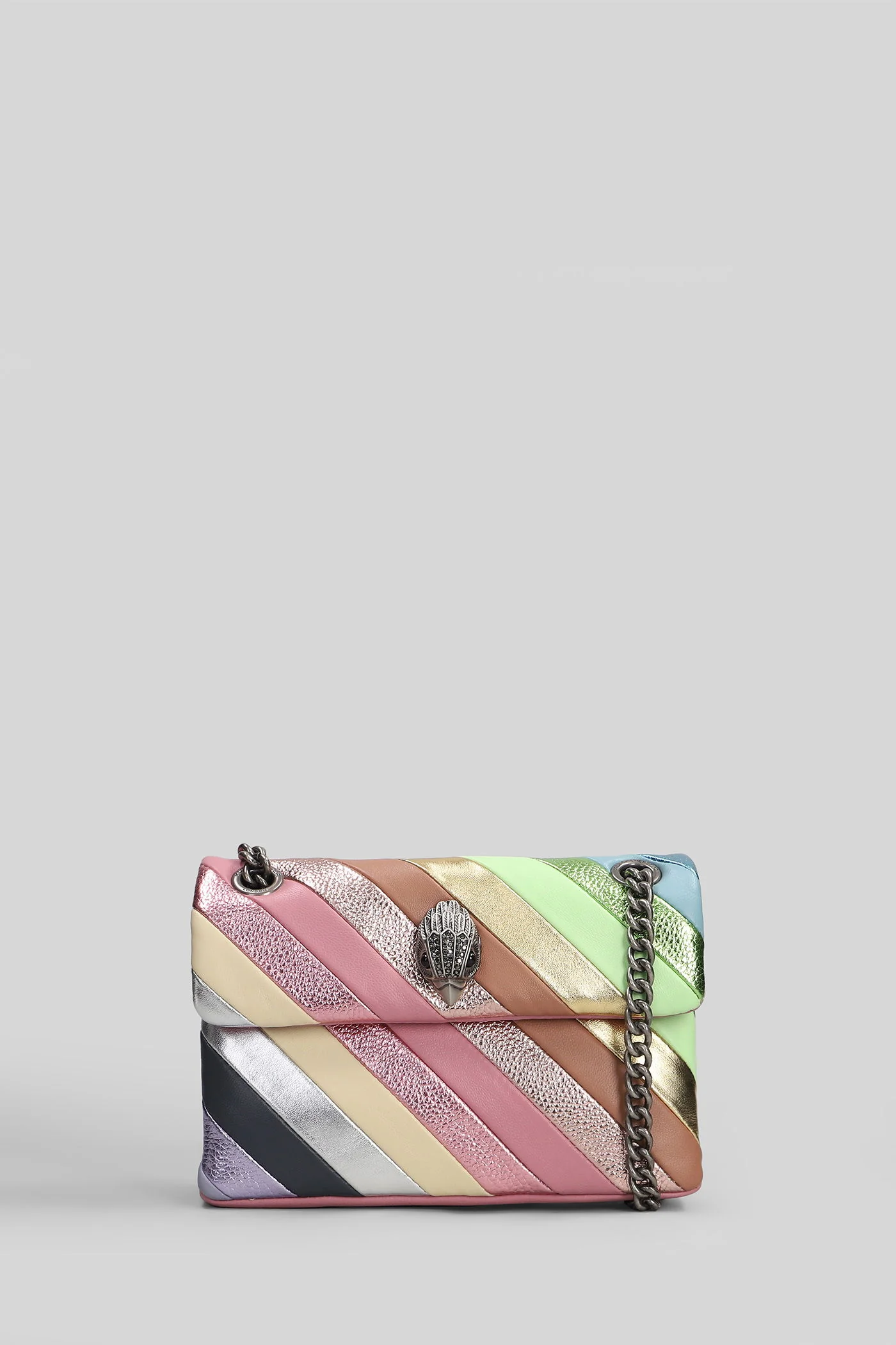 Mini Kensington L Shoulder bag in multicolor leather