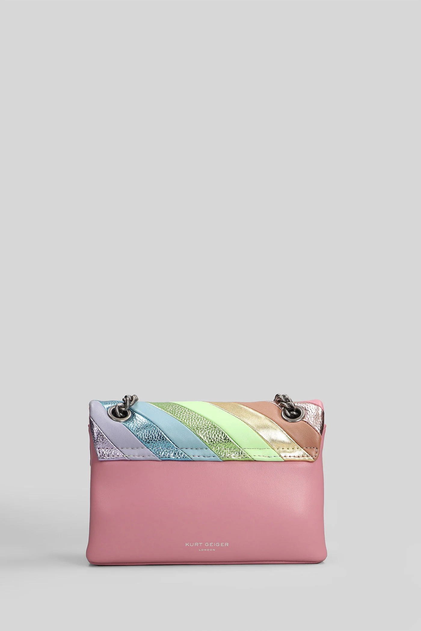 Mini Kensington L Shoulder bag in multicolor leather - Image 3