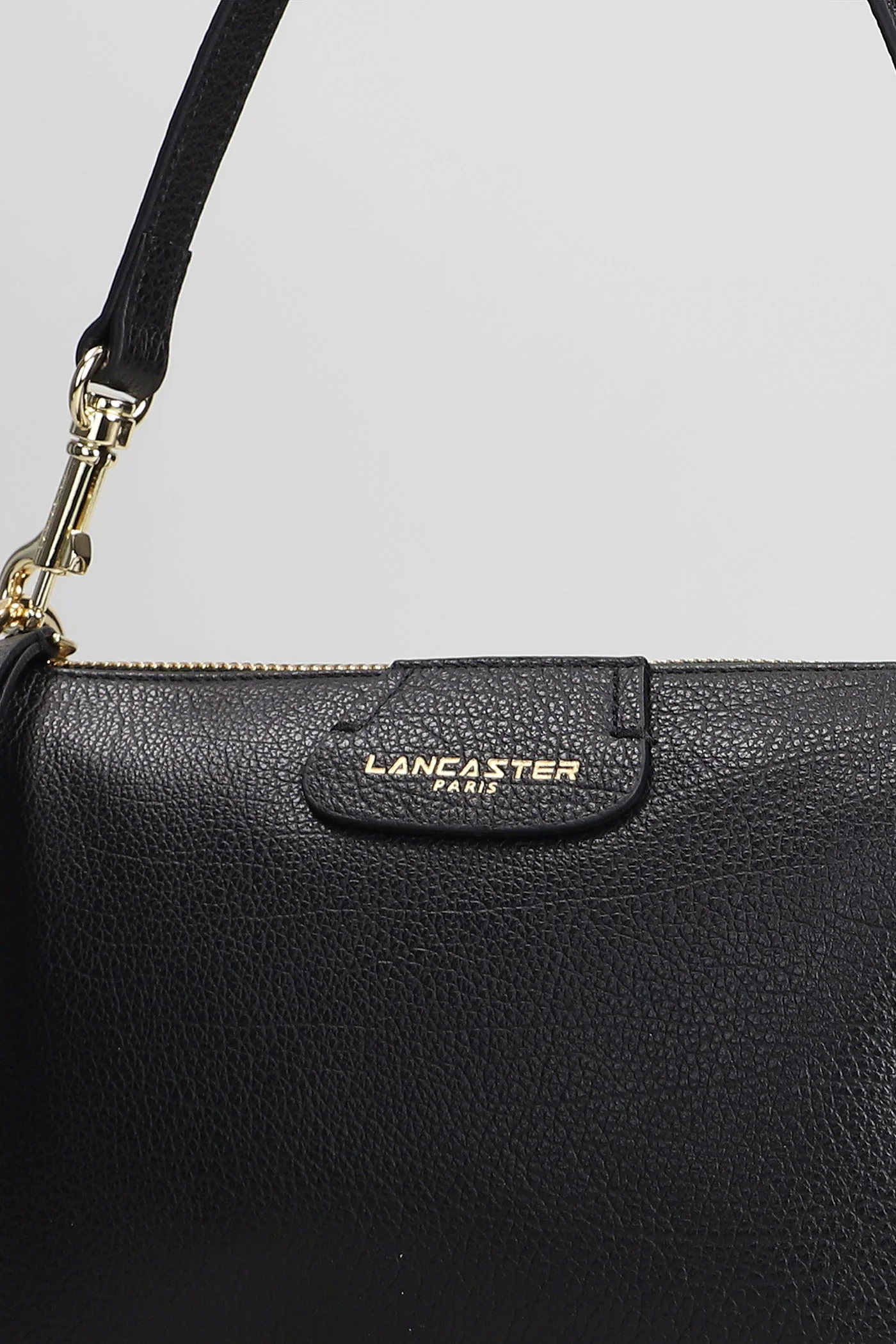 Dune Shoulder bag in black leather - Image 4