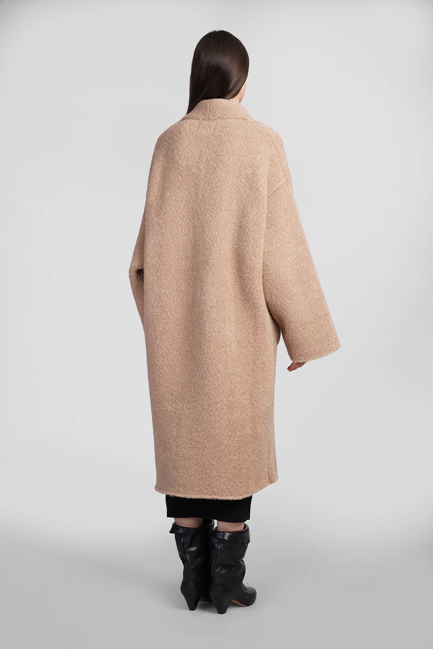Coat in Camel wool - Image 3