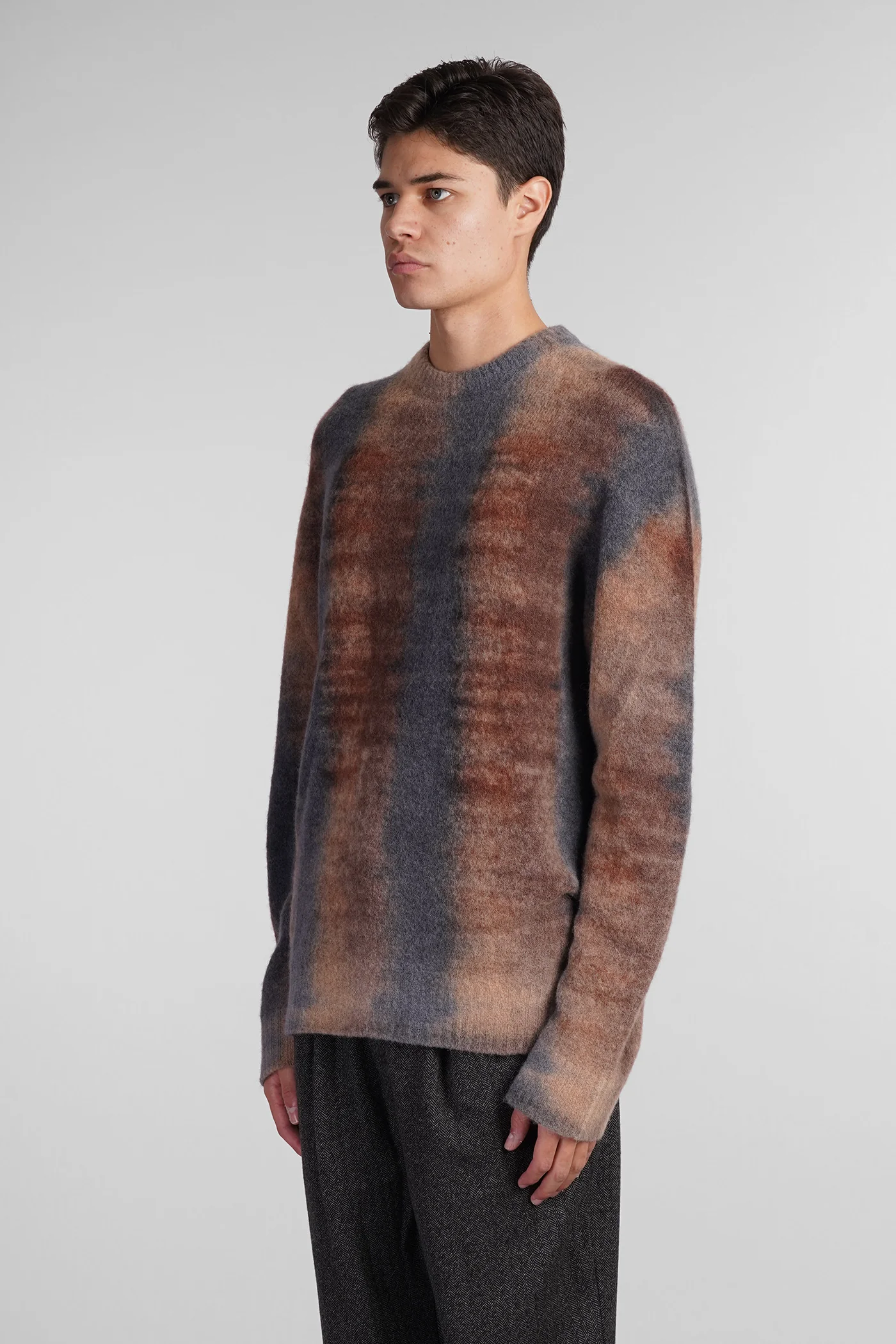 Knitwear in brown wool - Image 4