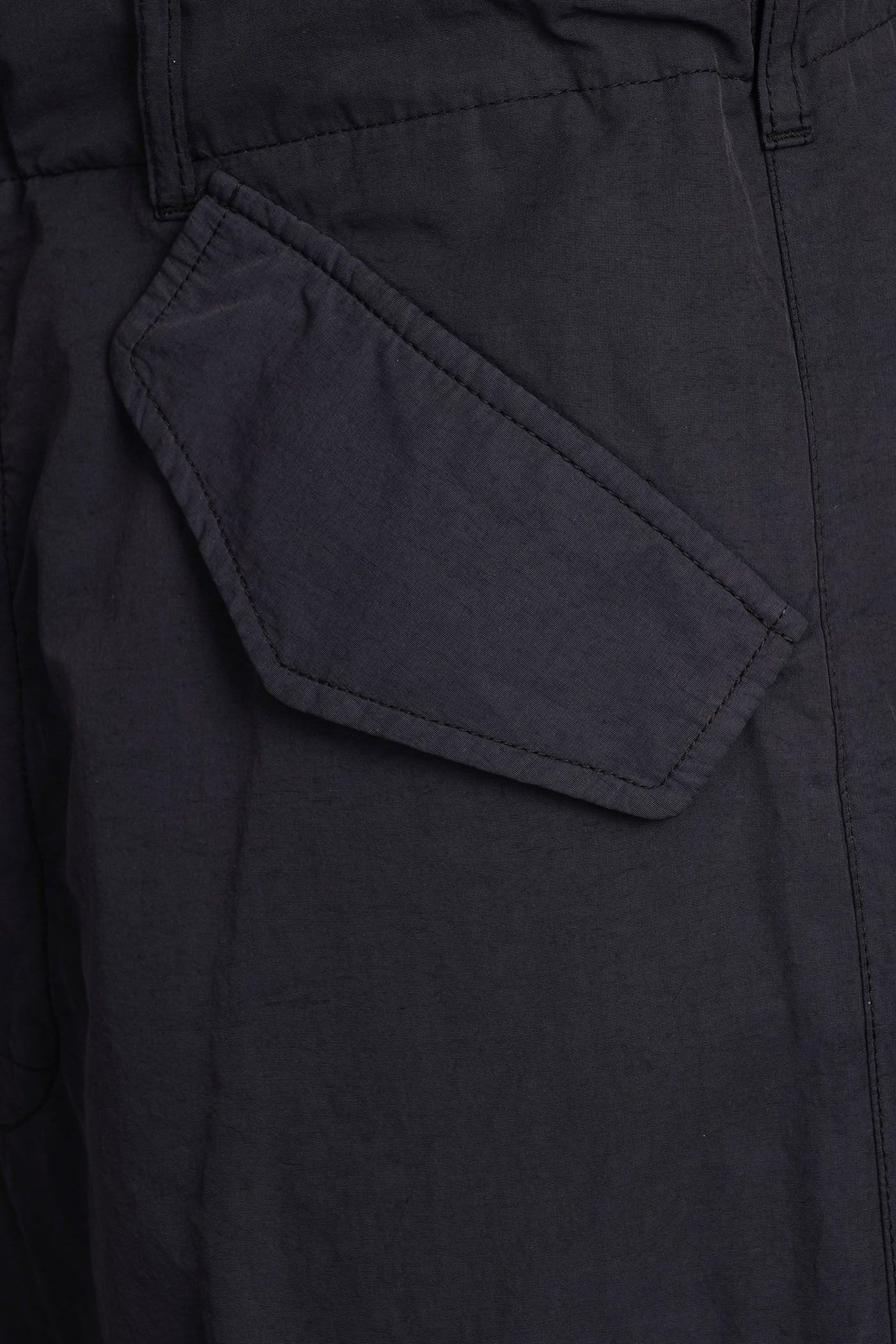 Pants in black cotton - Image 5