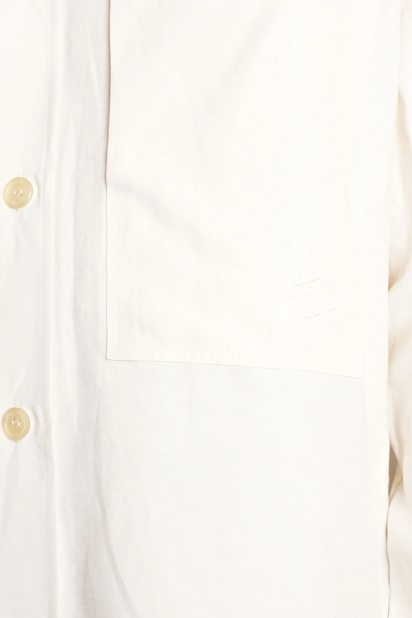 Shirt in beige viscose - Image 5