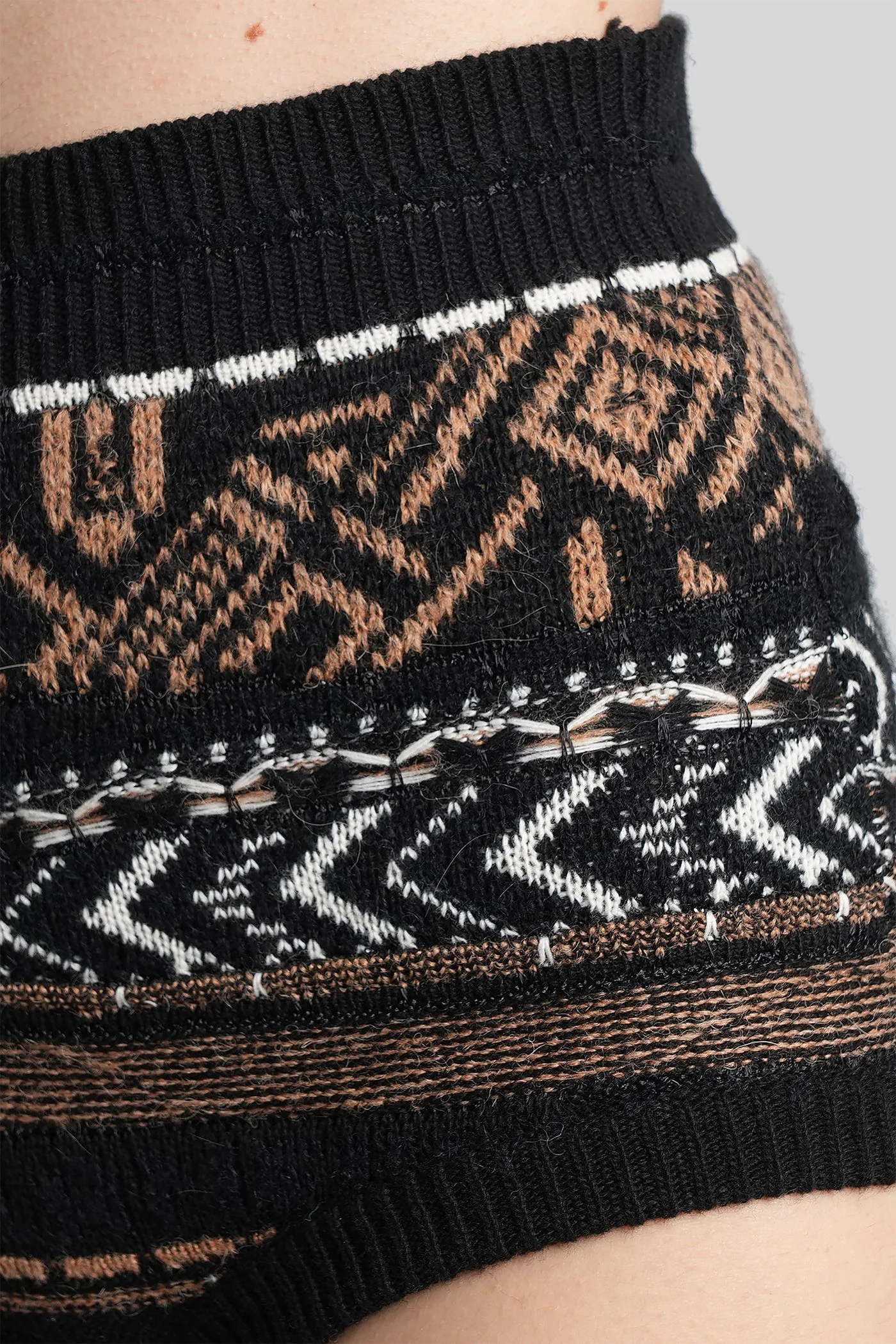 Shorts in black polyamide - Image 5