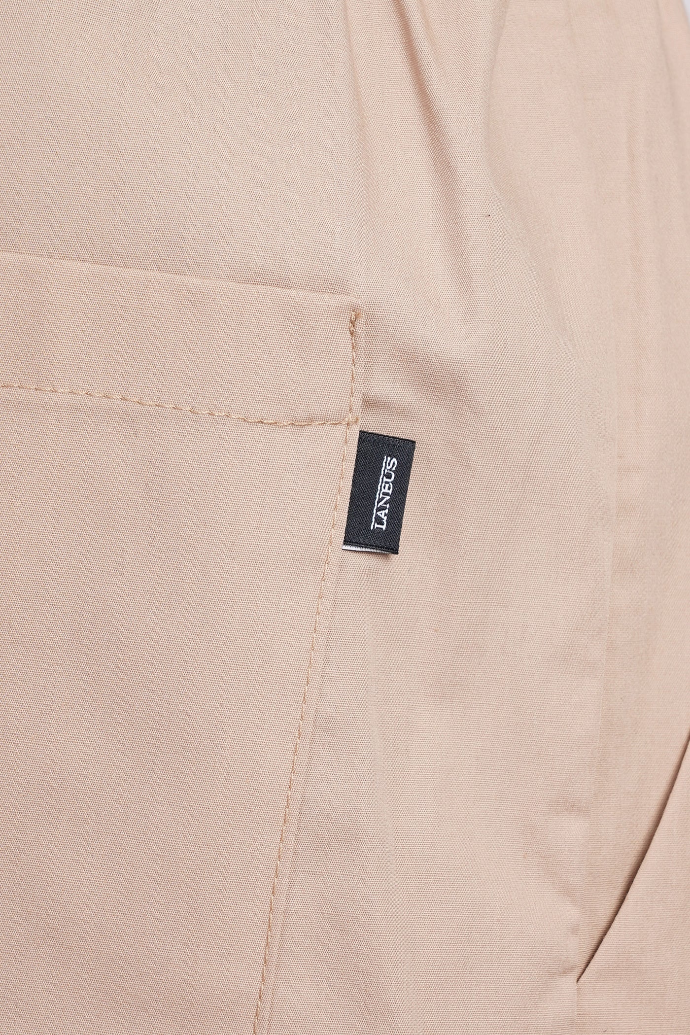 Shorts in Camel cotton - Image 5