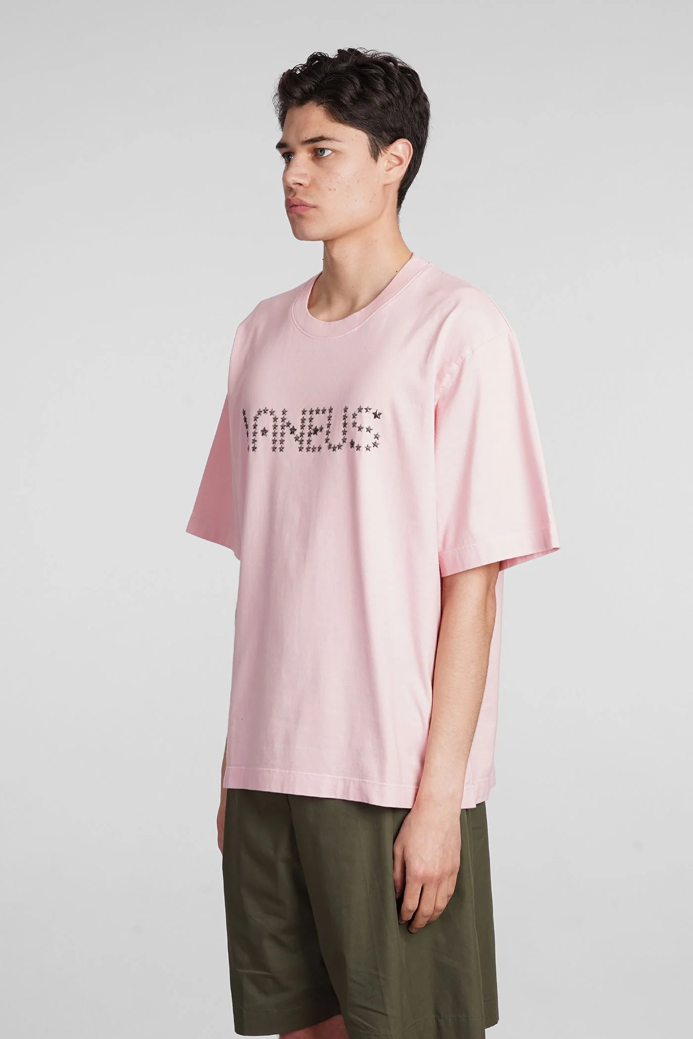 T-Shirt in rose-pink cotton - Image 4