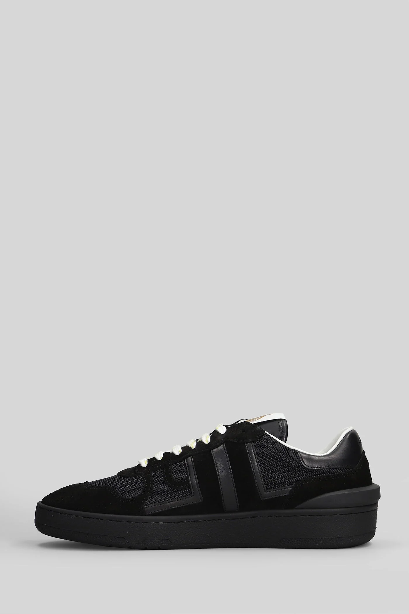 Clay Sneakers in black suede and leather - Image 3