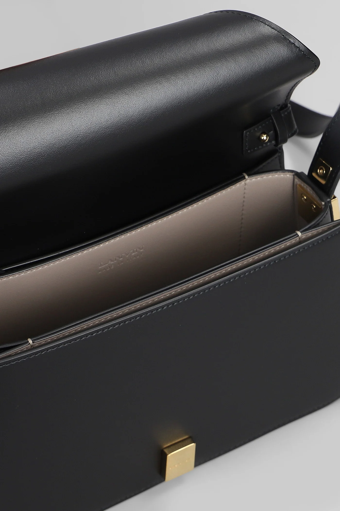 Concerto Shoulder bag in black leather - Image 4