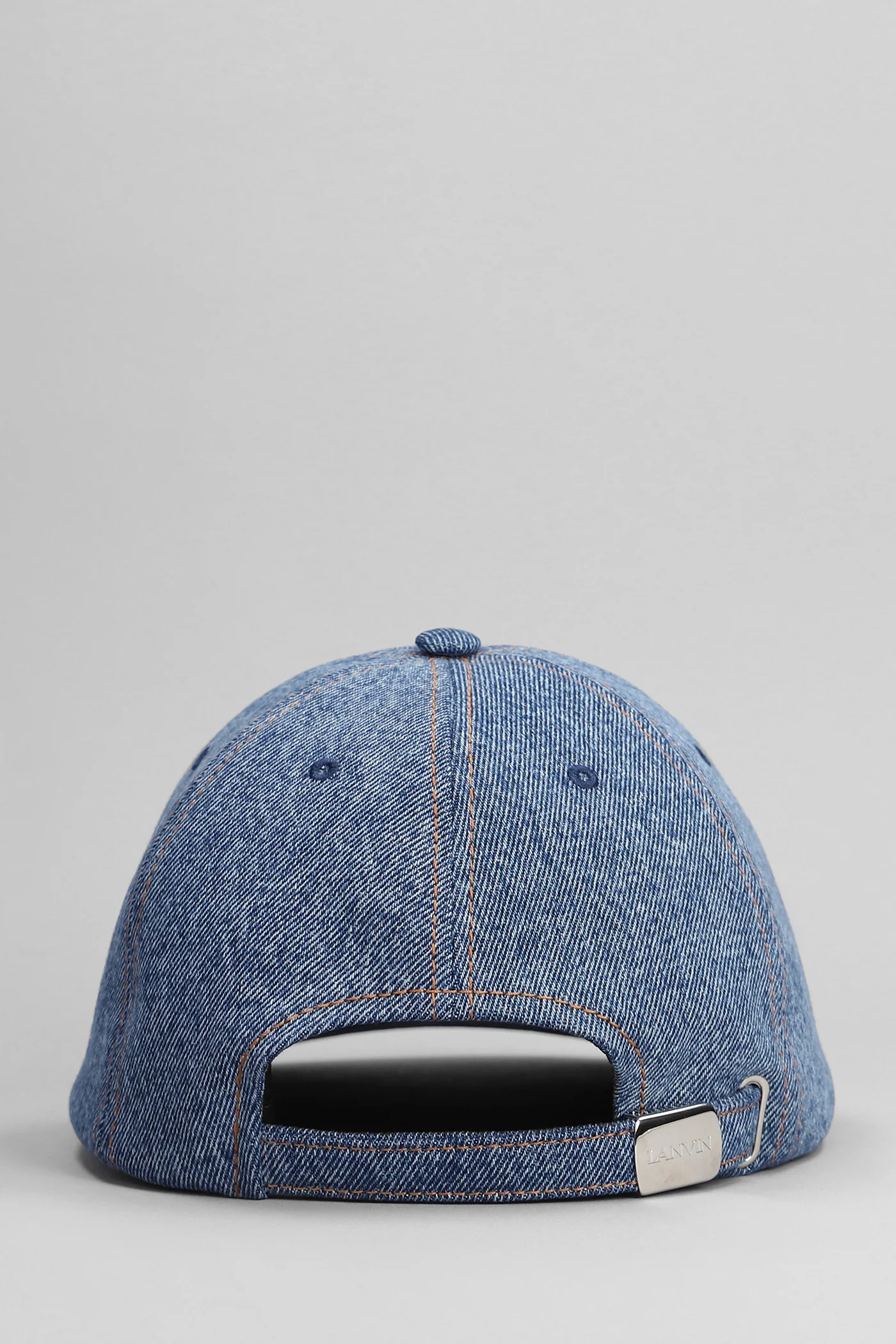 Hats in blue cotton - Image 3