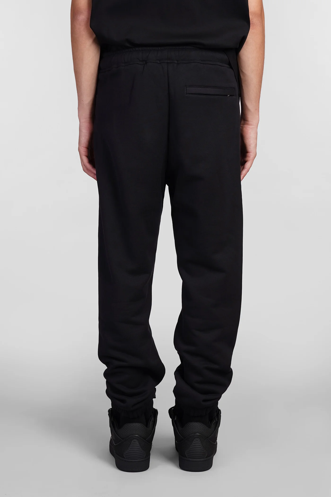 Pants in black cotton - Image 3