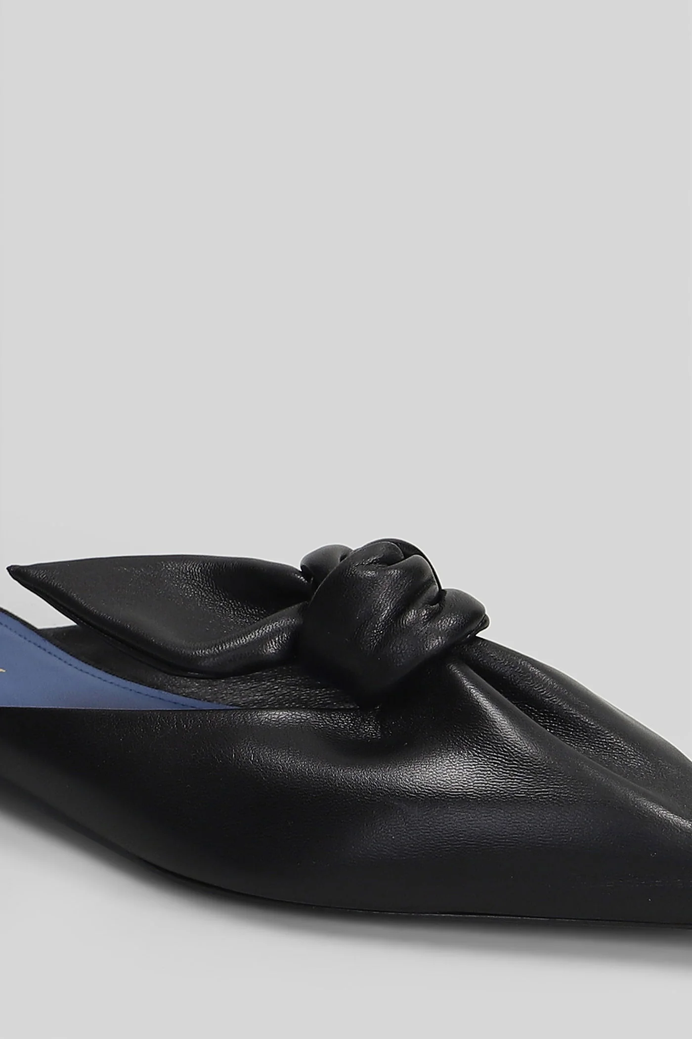 Slipper-Mule in black leather - Image 10