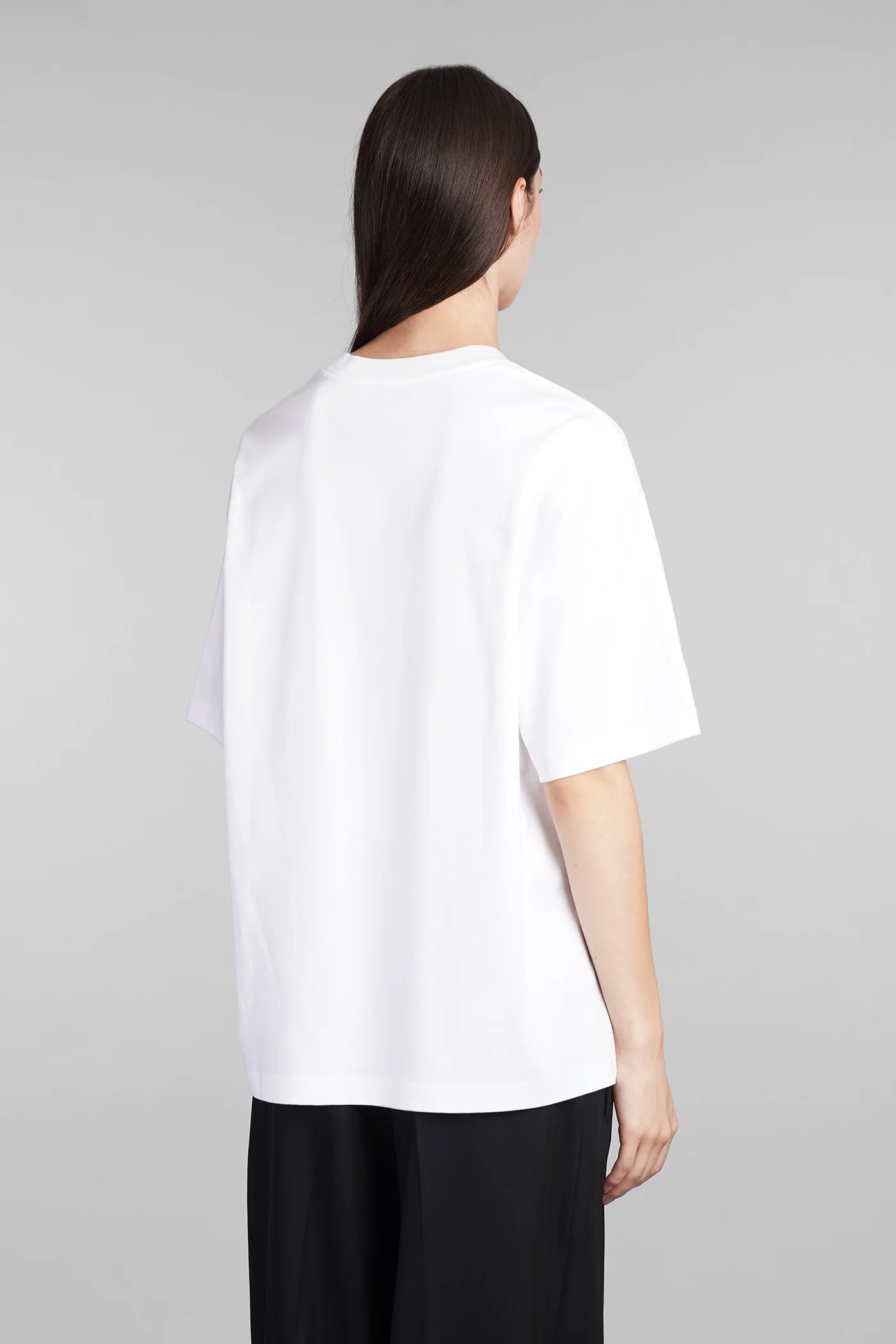 T-Shirt in white cotton - Image 3