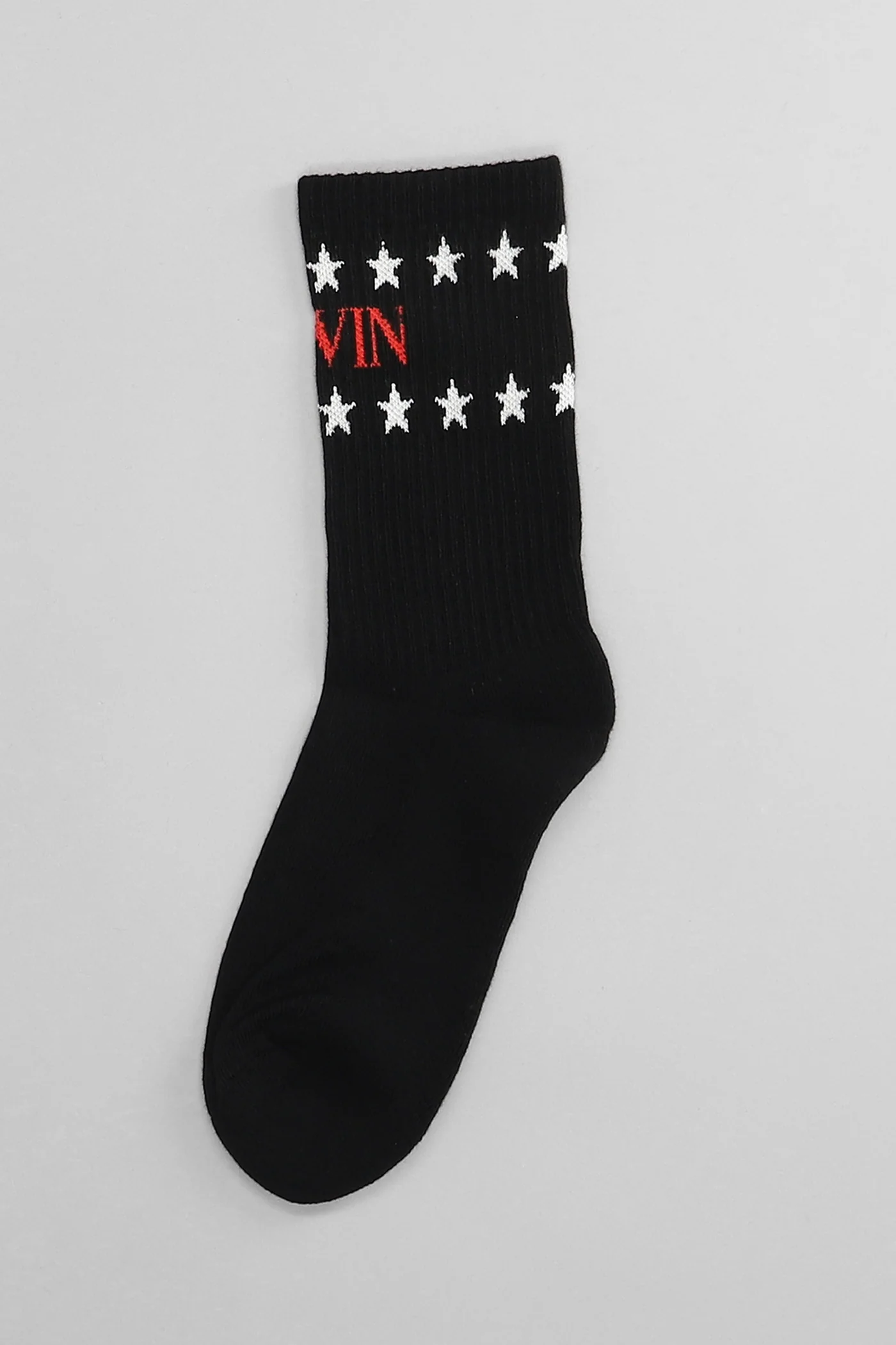 Socks in black cotton - Image 3