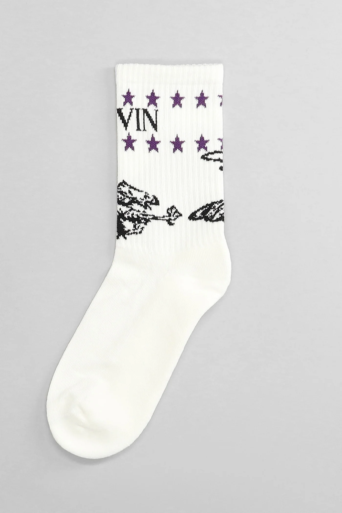 Socks in white cotton - Image 3