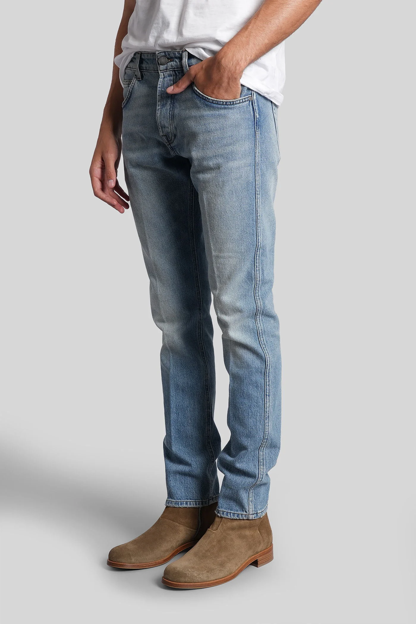 Jeans in blue denim - Image 4